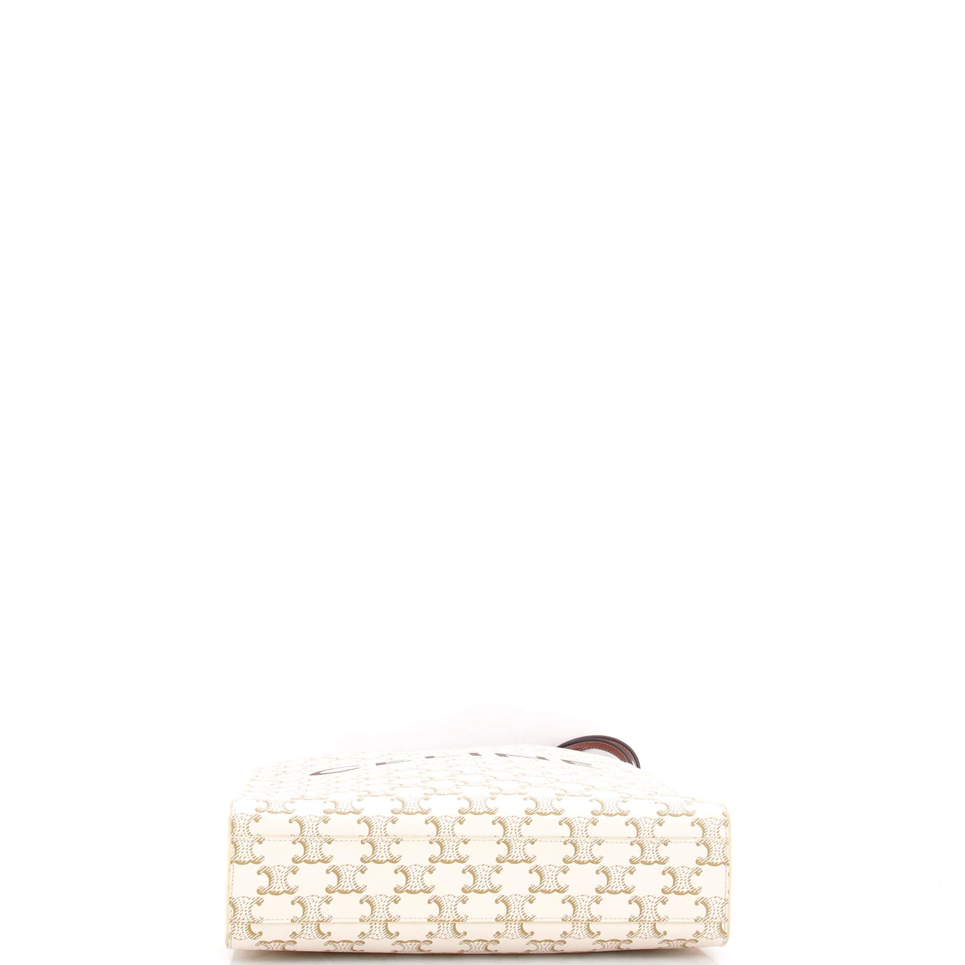 Vertical Cabas Tote Triomphe Coated Canvas Small - Image 4