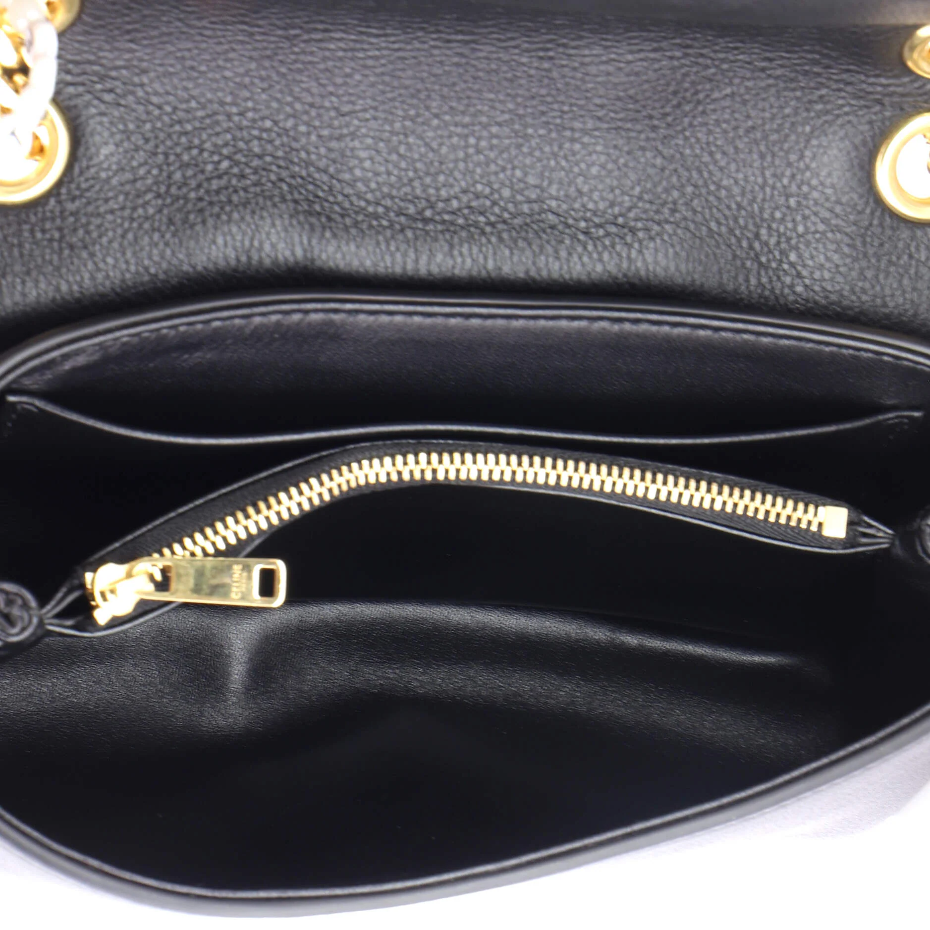 Victoire Flap Shoulder Bag Leather Teen - Image 5