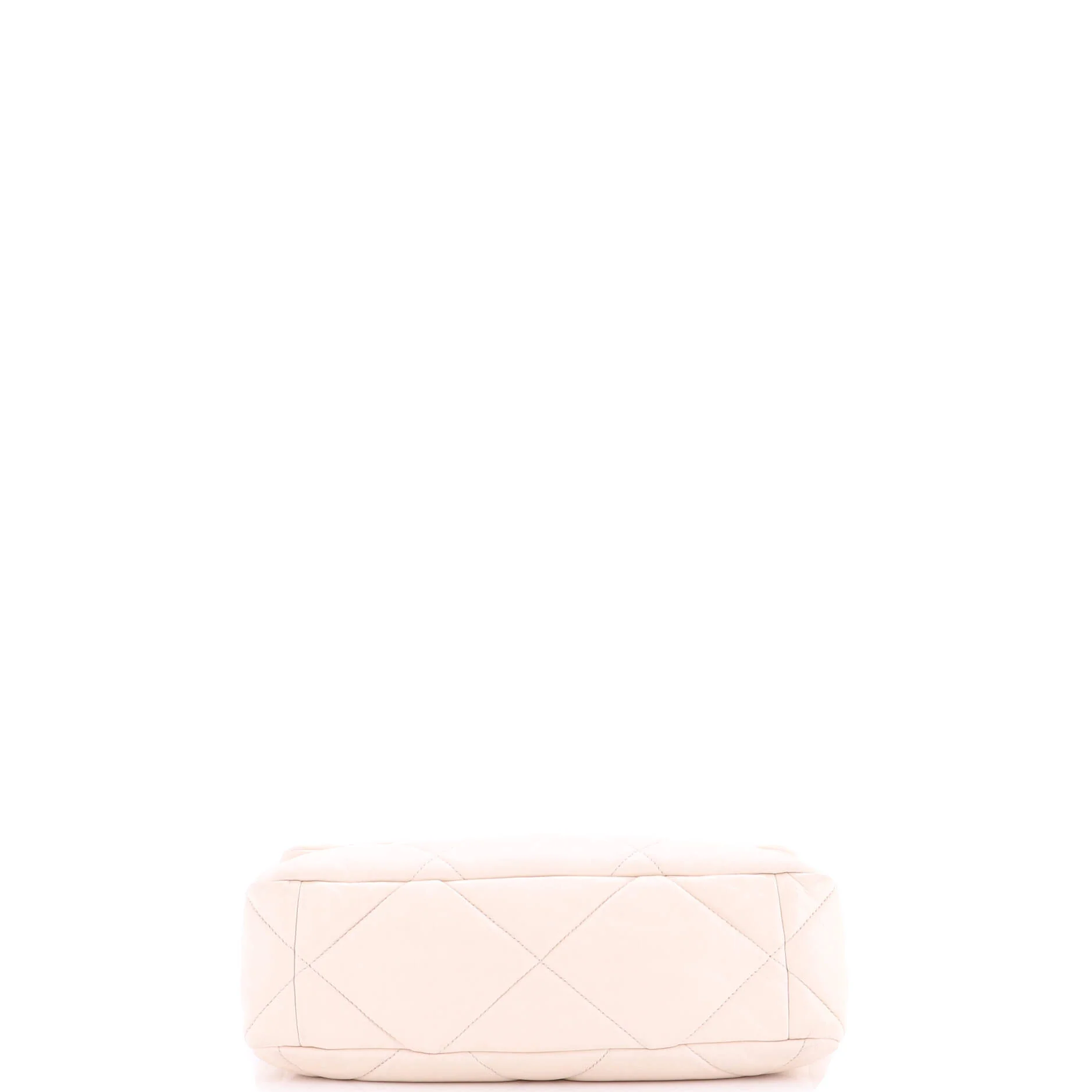 19 Flap Bag Quilted Leather Large - Image 5