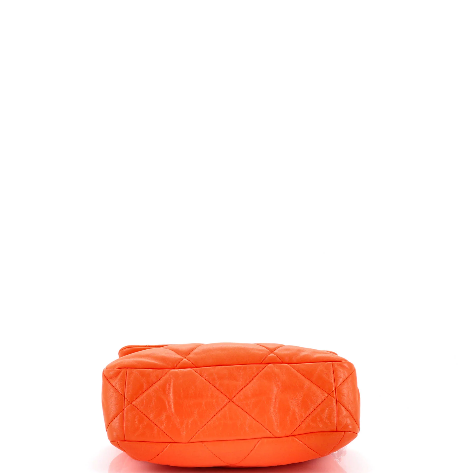 19 Flap Bag Quilted Leather Large - Image 5