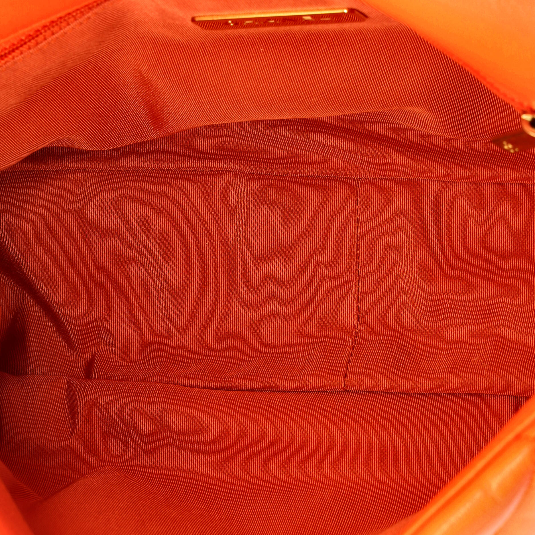 19 Flap Bag Quilted Leather Large - Image 6
