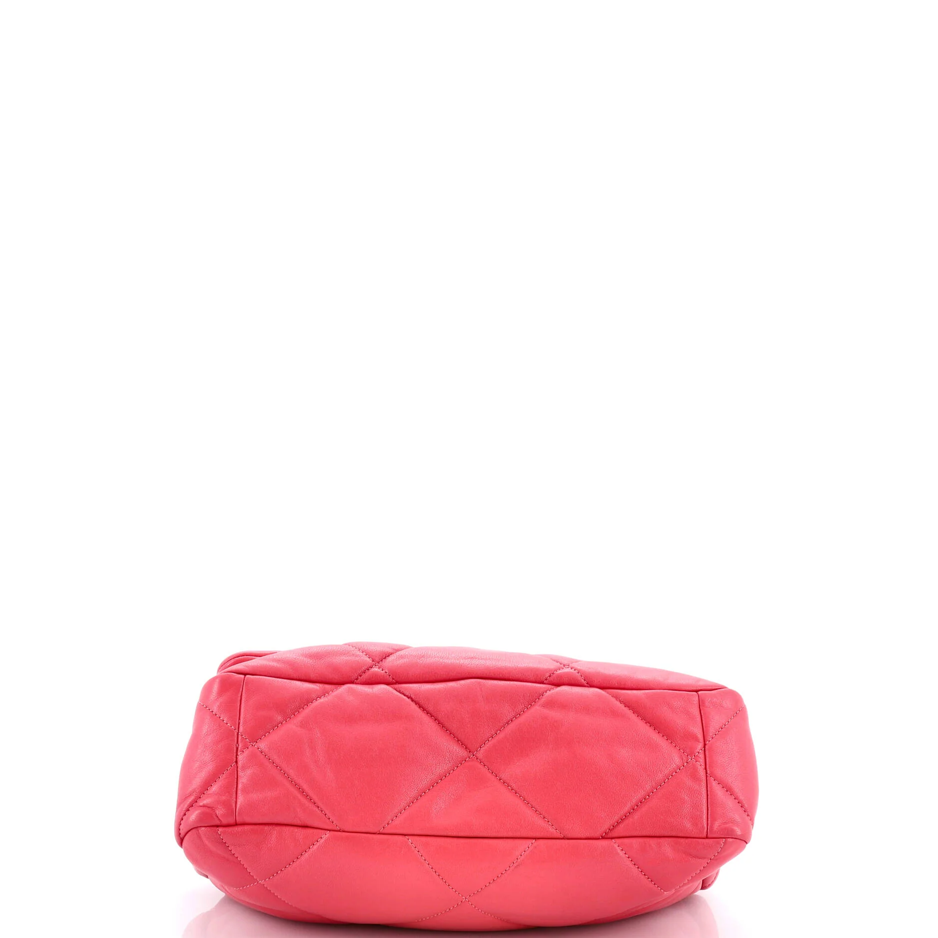 19 Flap Bag Quilted Leather Large - Image 5