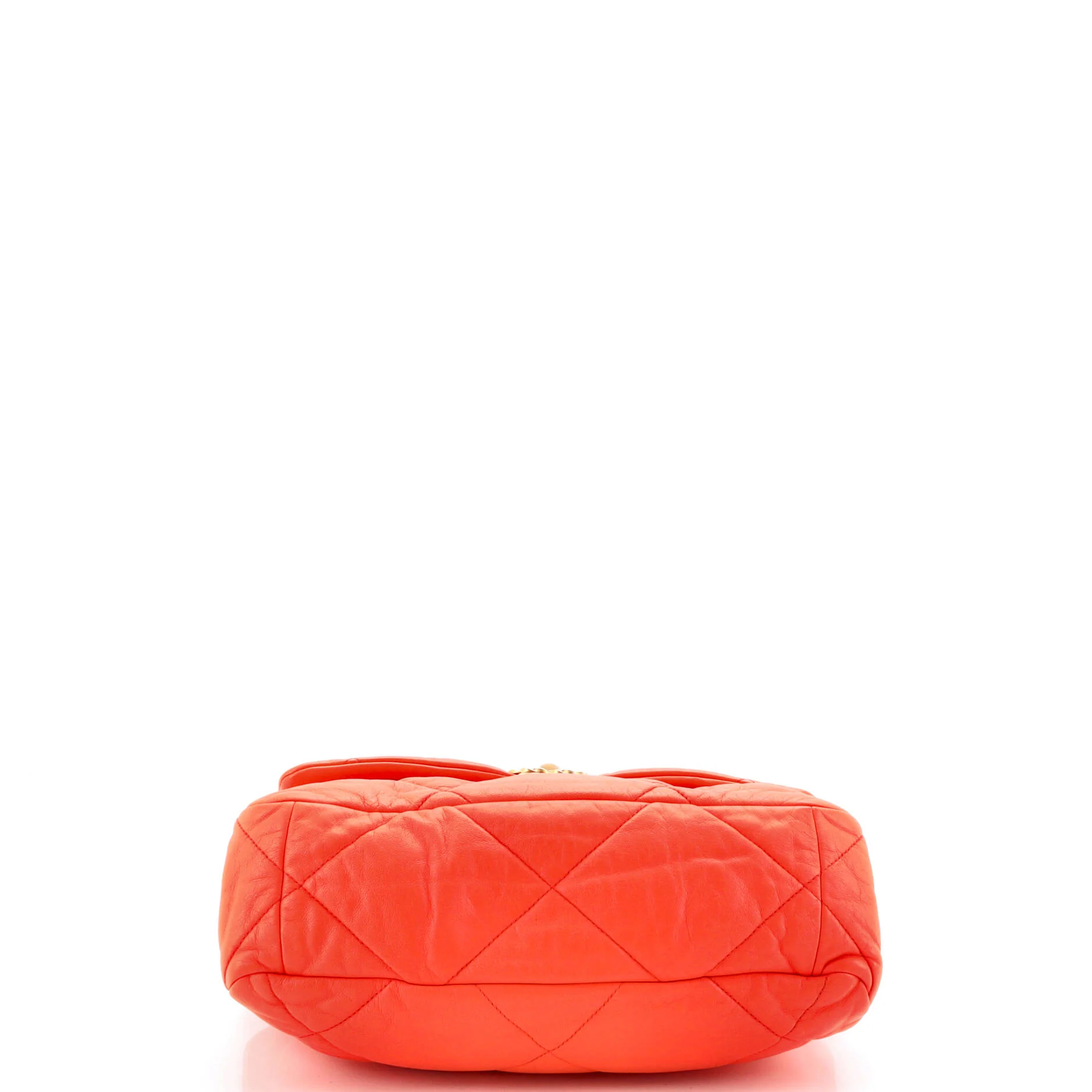19 Flap Bag Quilted Leather Large - Image 4