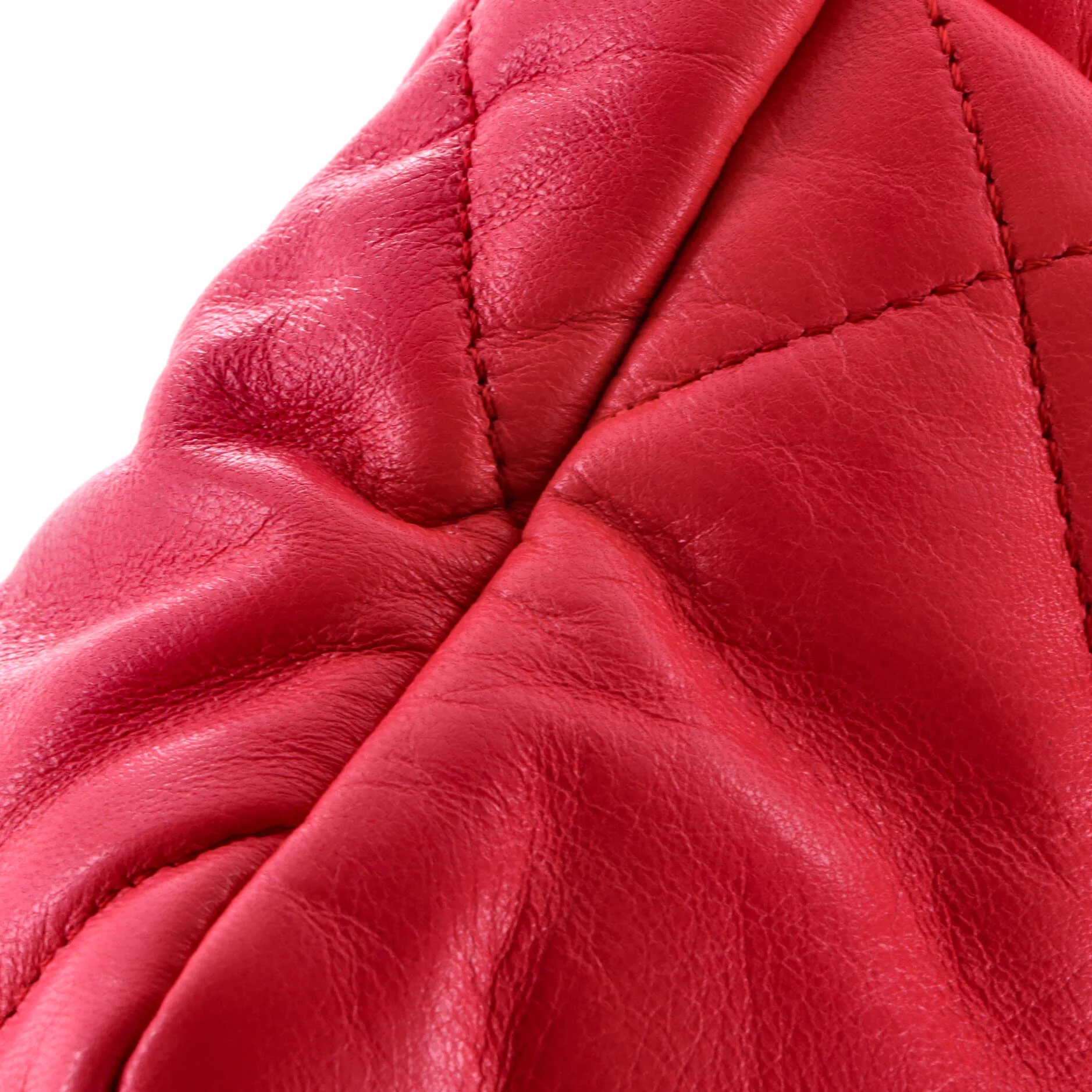 19 Flap Bag Quilted Leather Medium - Image 8