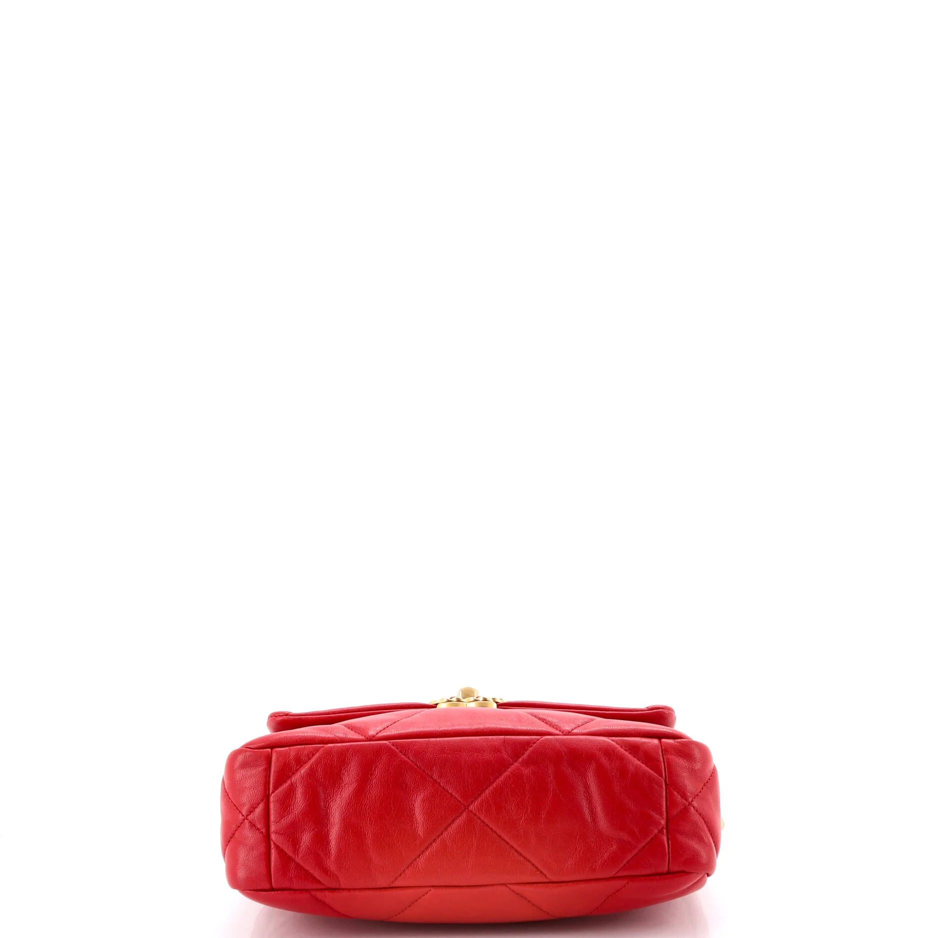 19 Flap Bag Quilted Leather Medium - Image 4