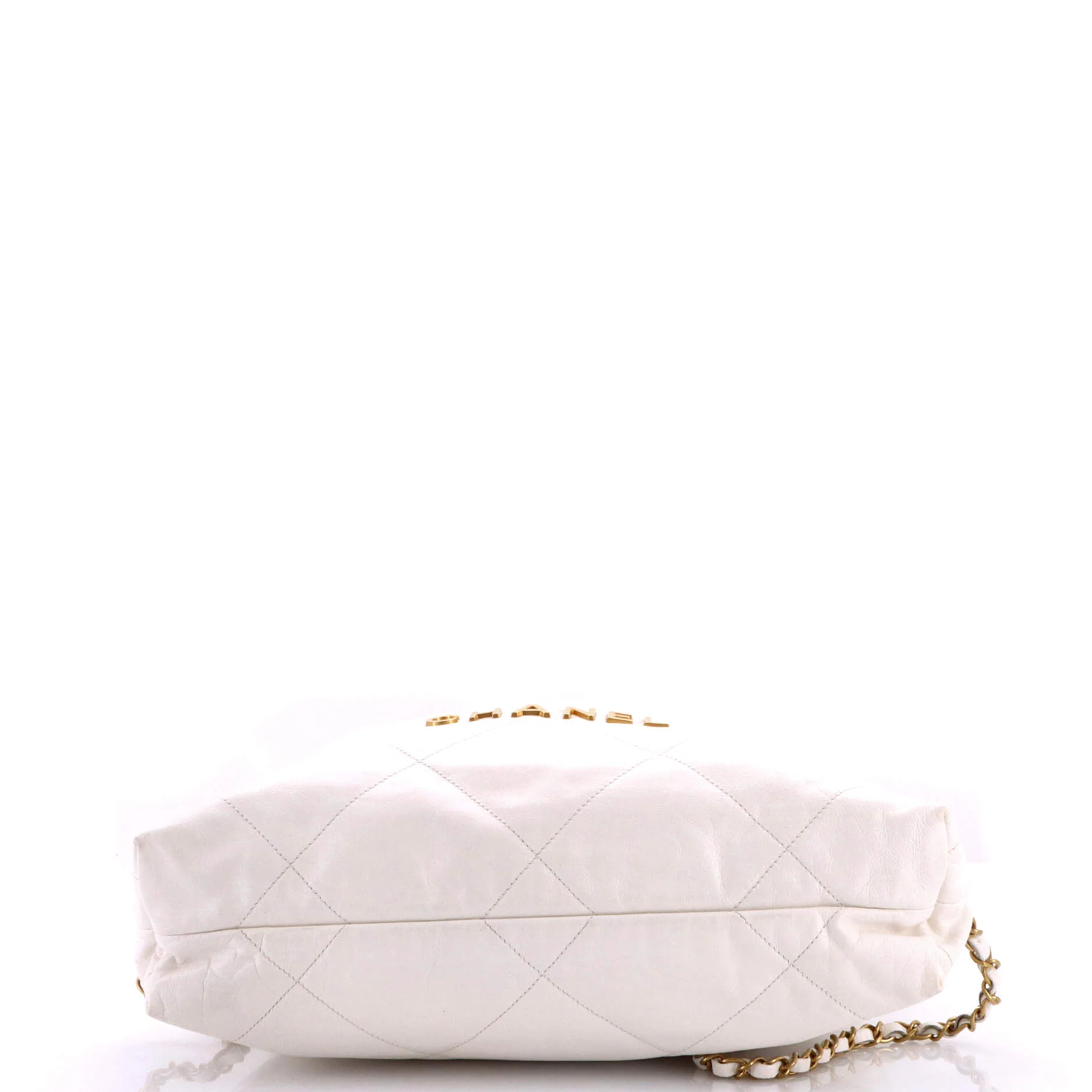 22 Chain Backpack Quilted Calfskin Large - Image 4