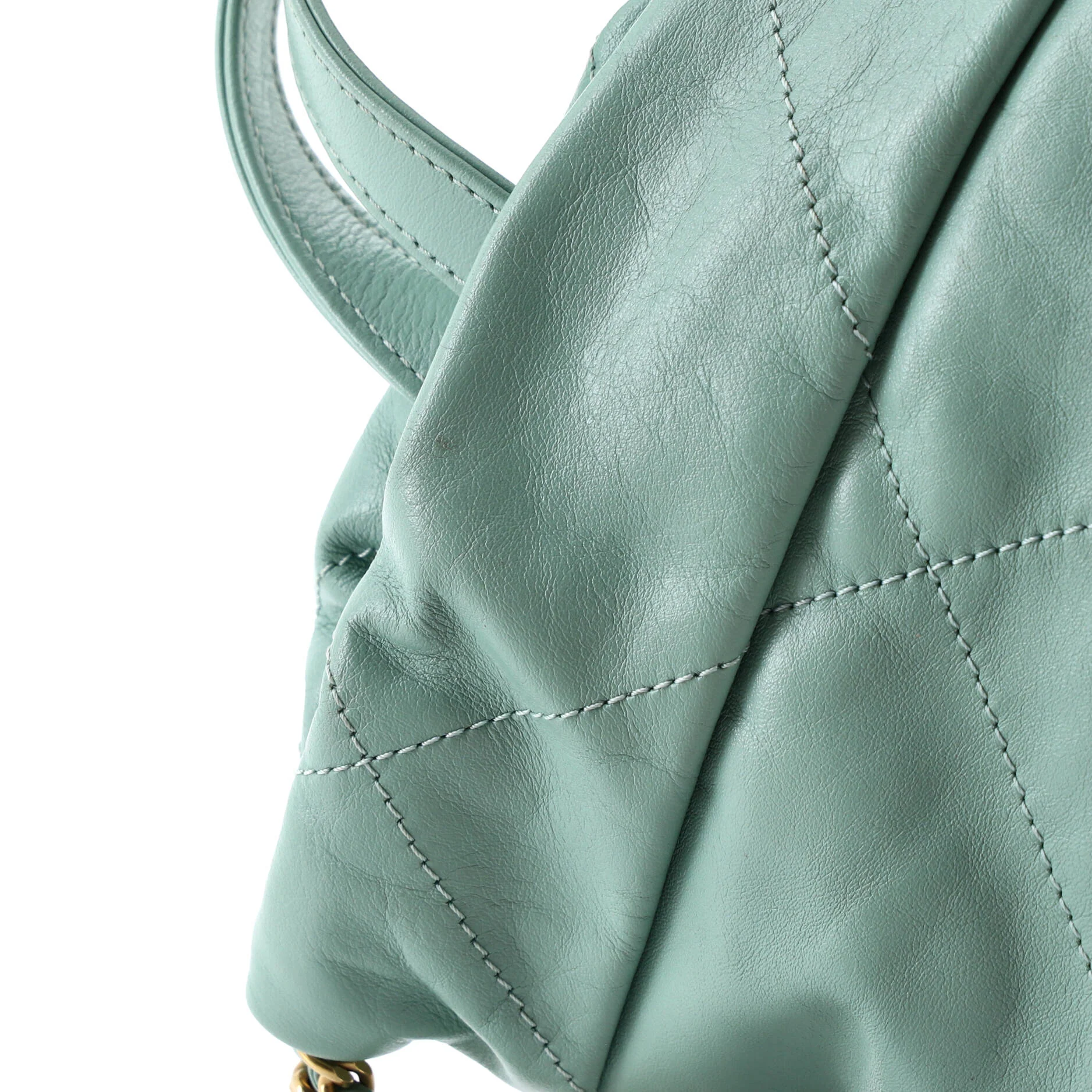 22 Chain Backpack Quilted Calfskin Medium - Image 6