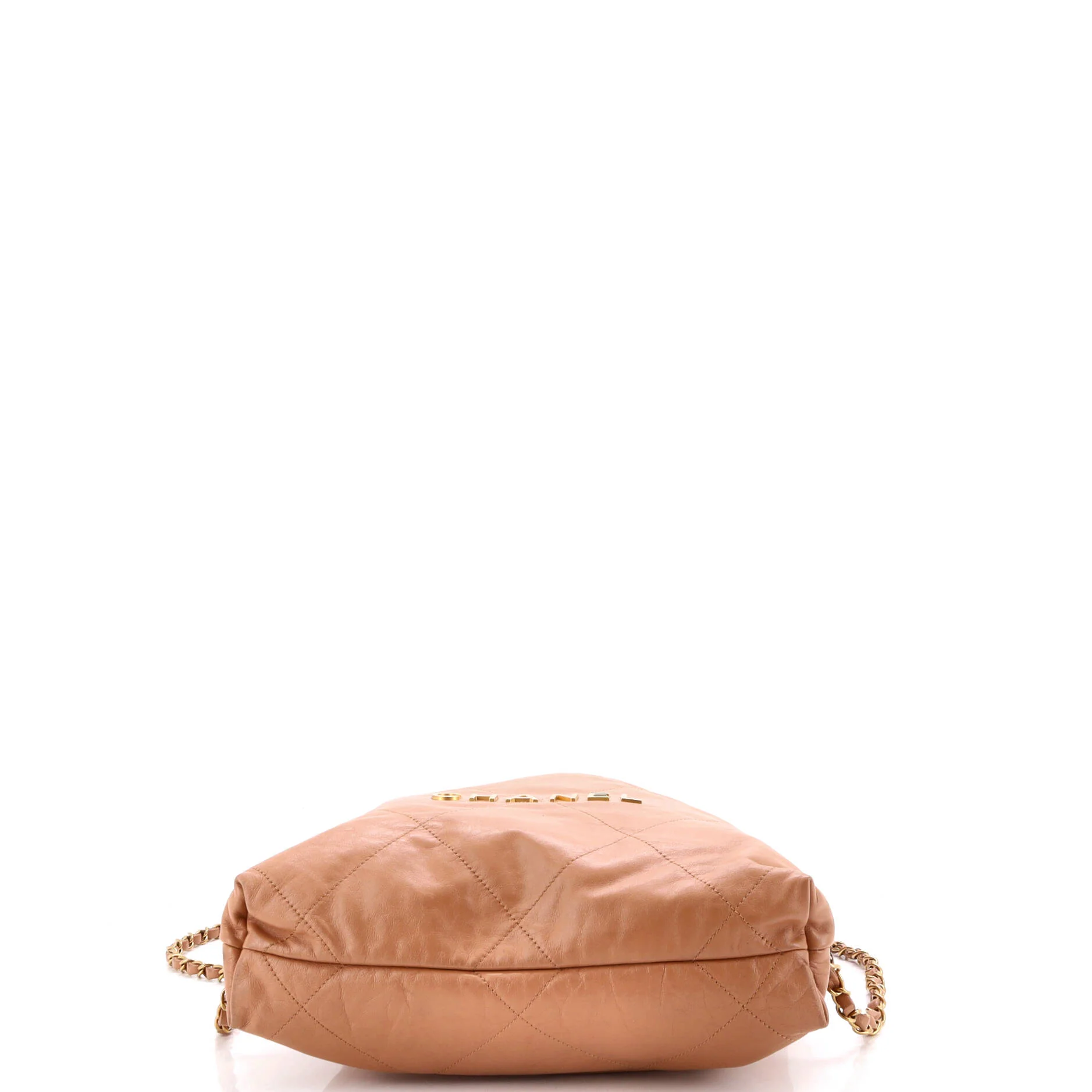 22 Chain Backpack Quilted Calfskin Medium - Image 4