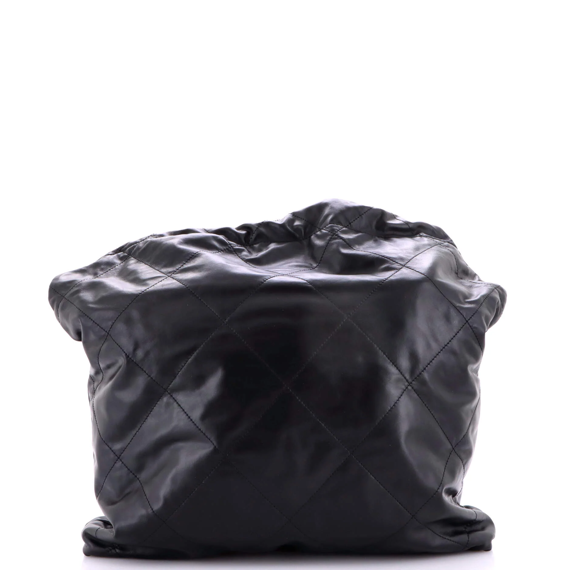 22 Chain Hobo Quilted Calfskin Large - Image 4