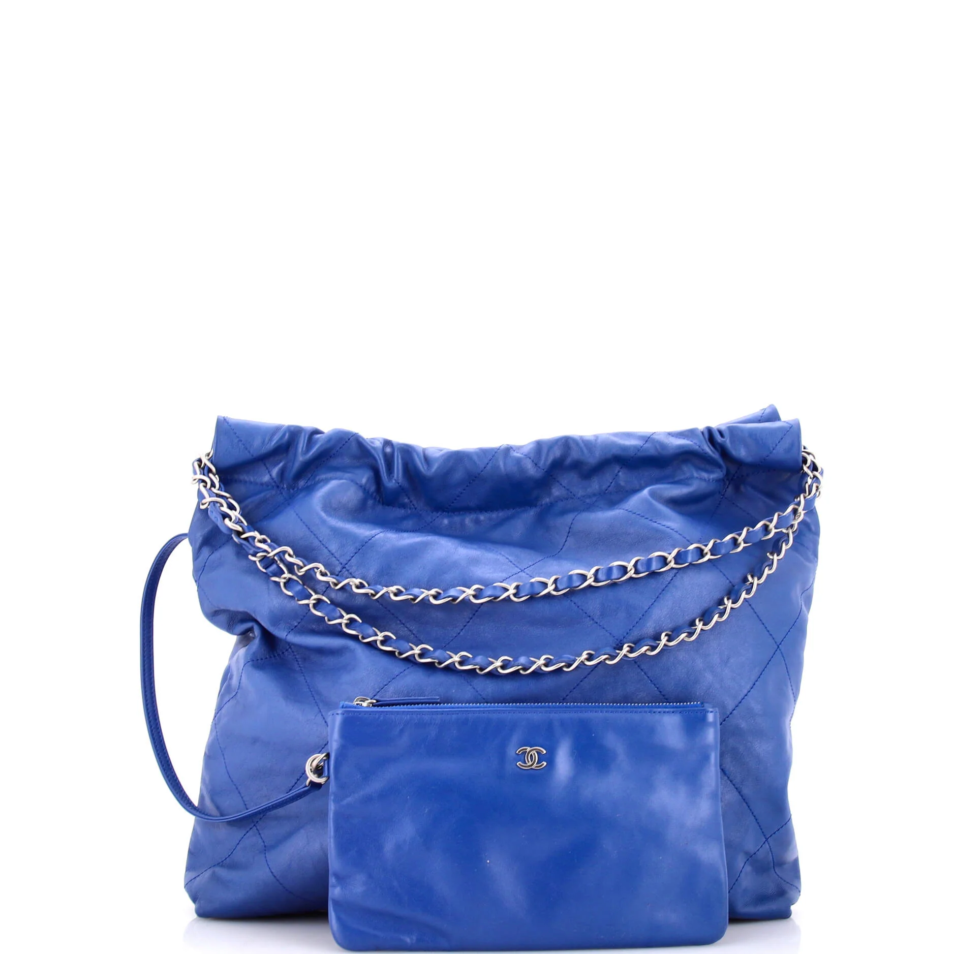 22 Chain Hobo Quilted Calfskin Medium - Image 2