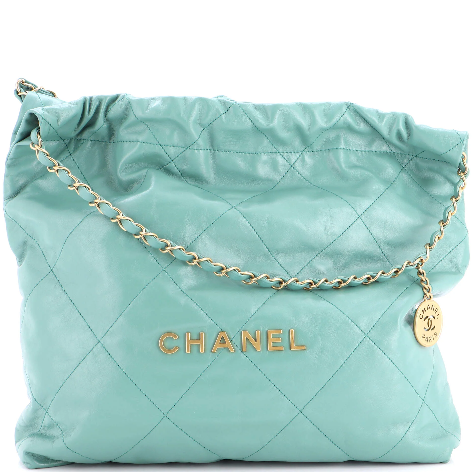 22 Chain Hobo Quilted Calfskin Medium