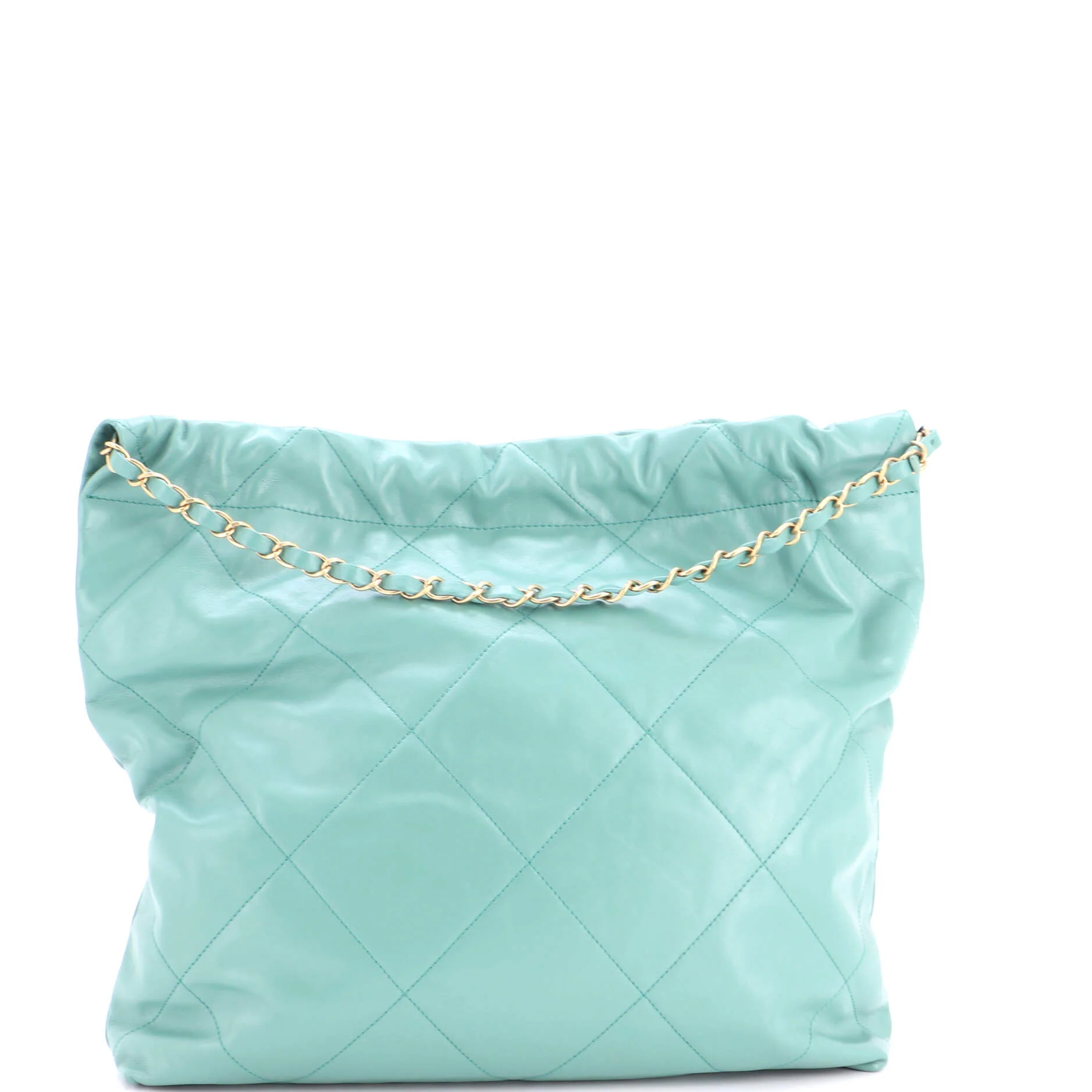 22 Chain Hobo Quilted Calfskin Medium - Image 4