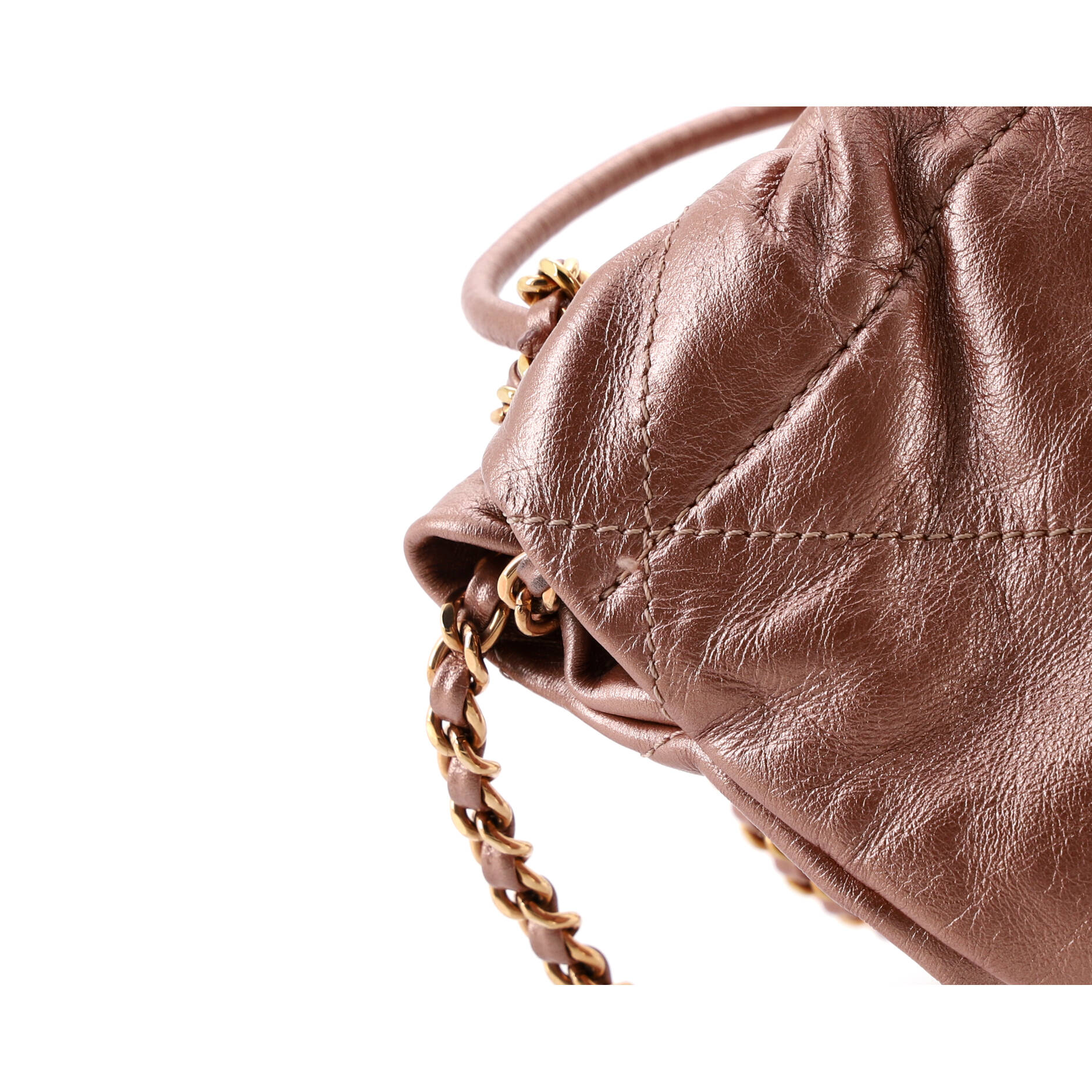 22 Chain Hobo Quilted Calfskin Mini - Image 6