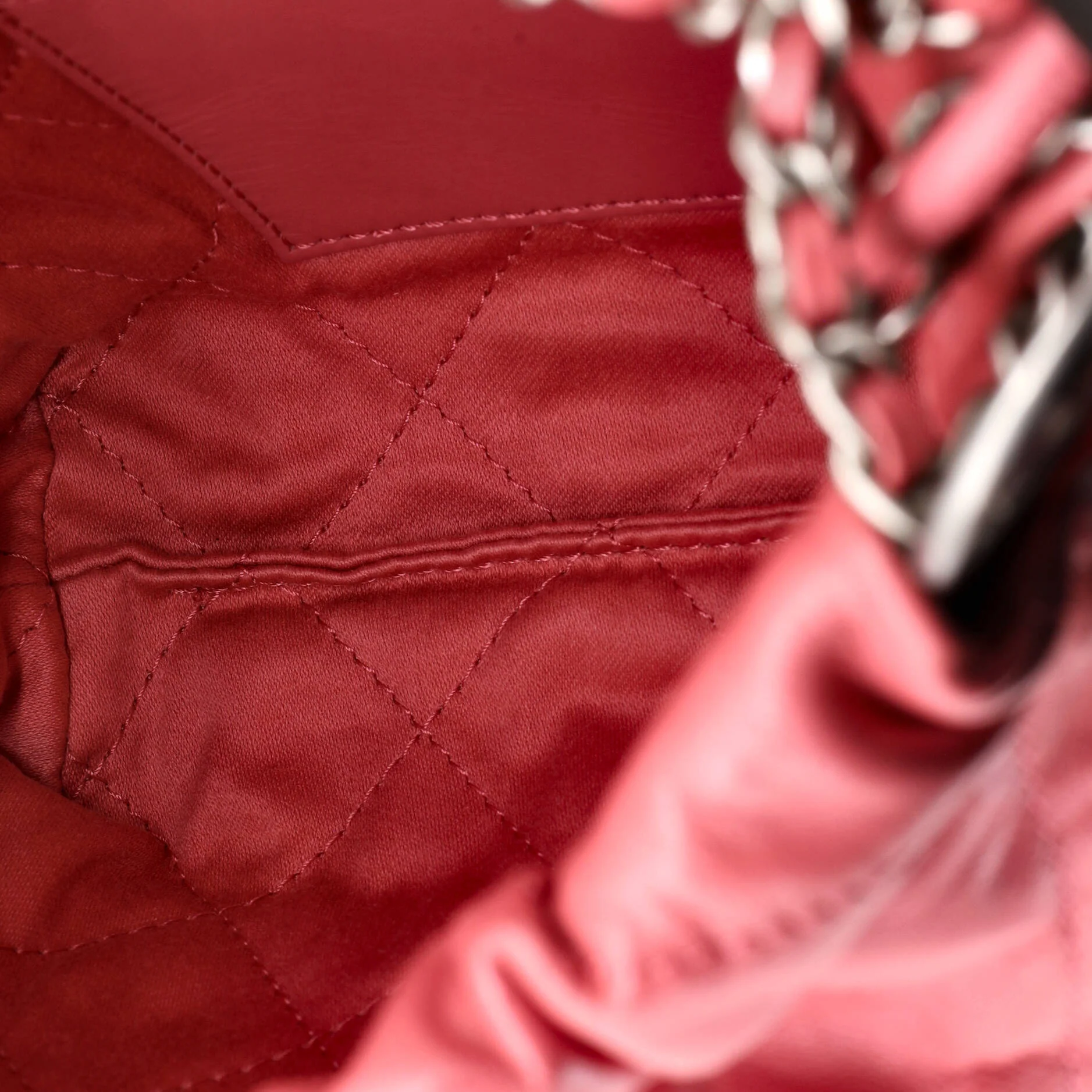 22 Chain Hobo Quilted Calfskin Mini - Image 5