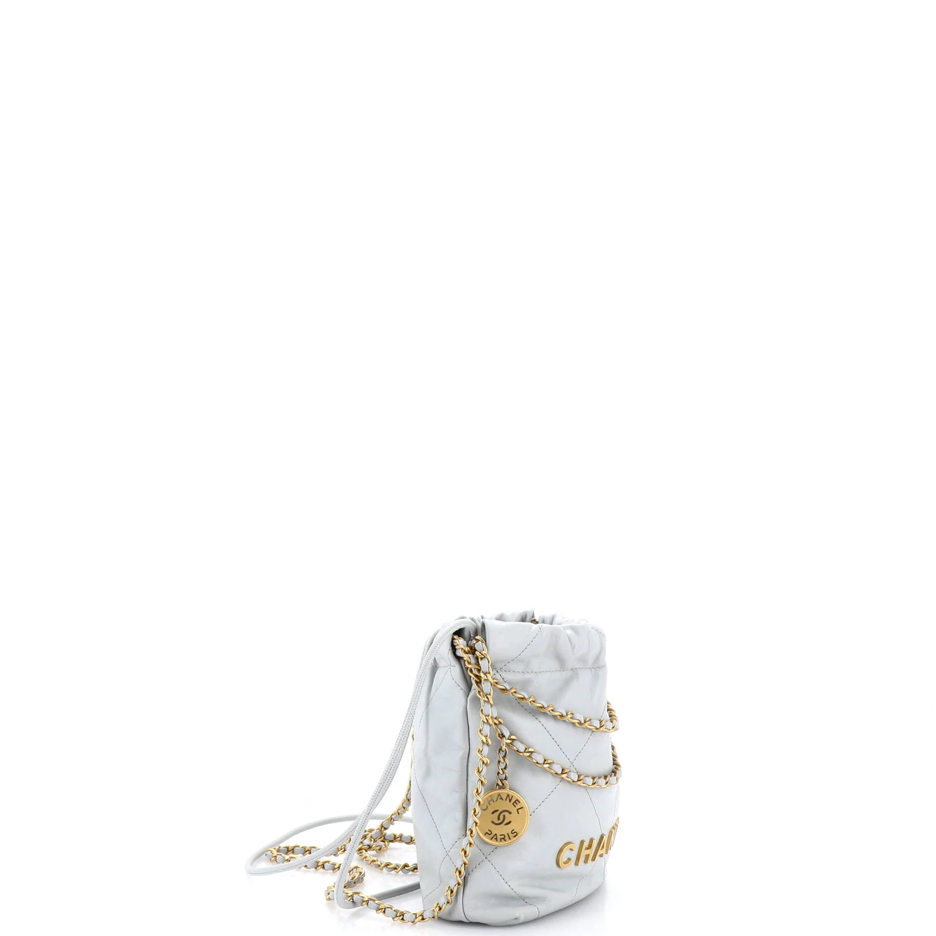 22 Chain Hobo Quilted Calfskin Mini - Image 2