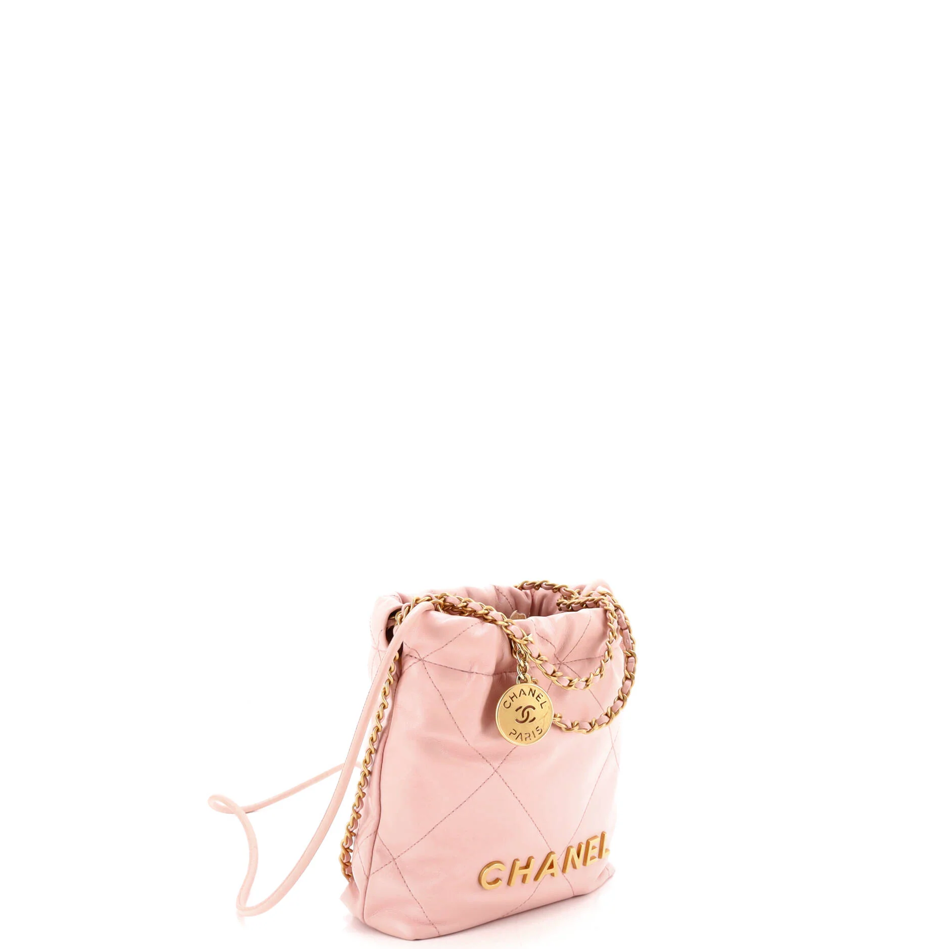 22 Chain Hobo Quilted Calfskin Mini - Image 2