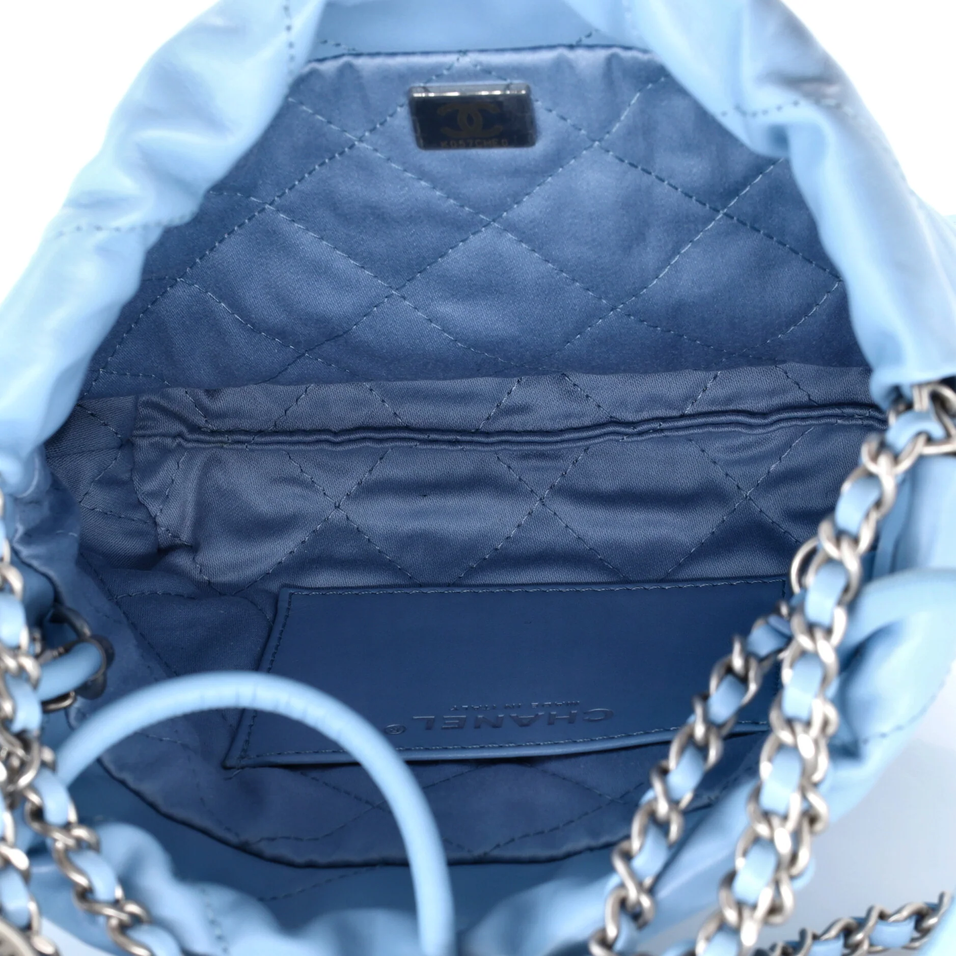 22 Chain Hobo Quilted Calfskin Mini - Image 5