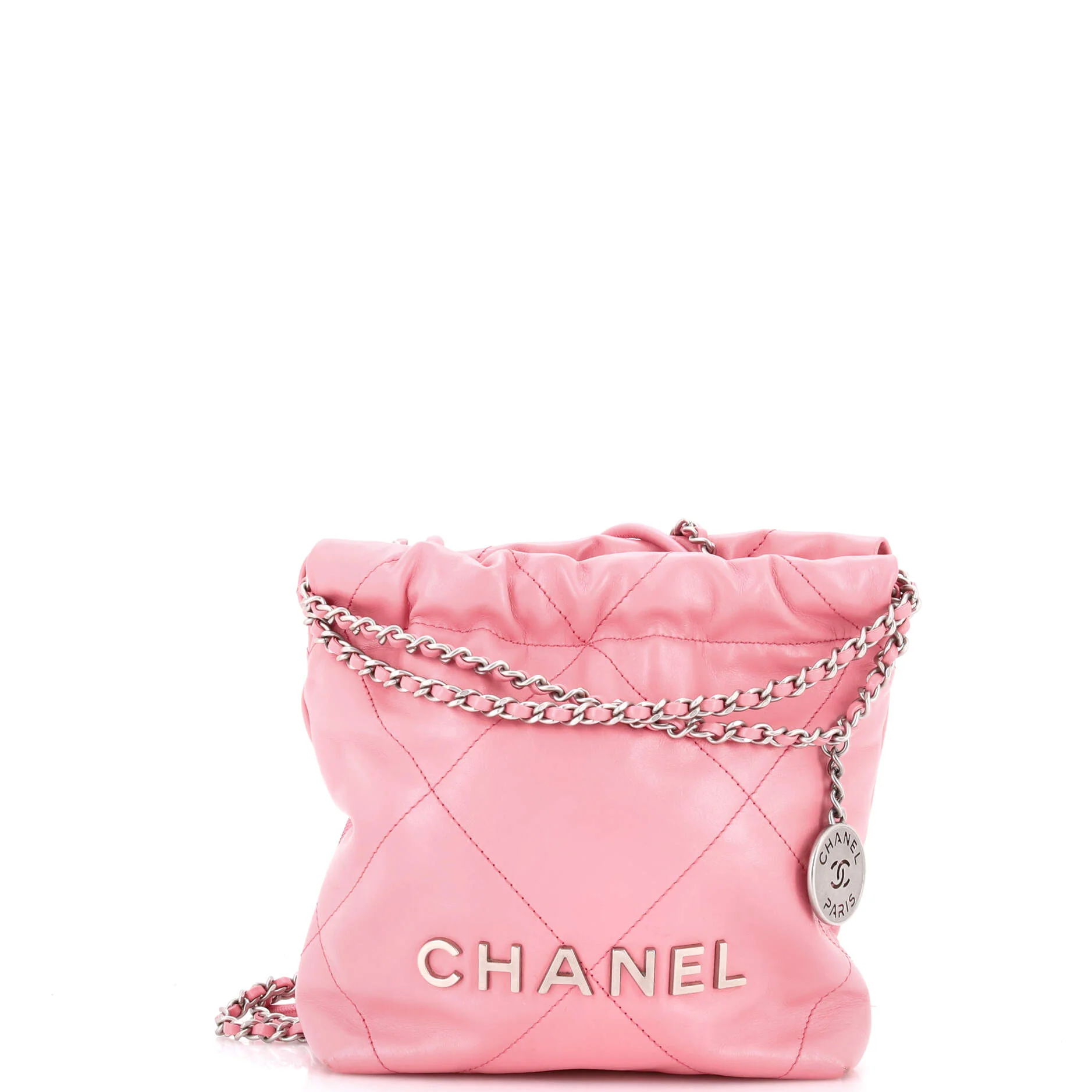 22 Chain Hobo Quilted Calfskin Mini