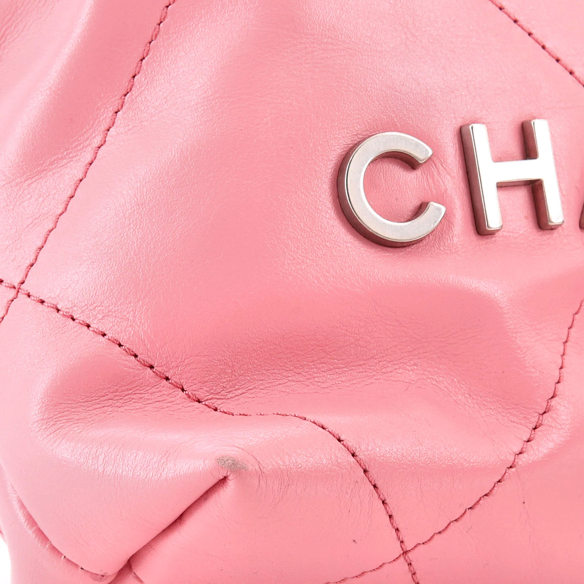 22 Chain Hobo Quilted Calfskin Mini - Image 7