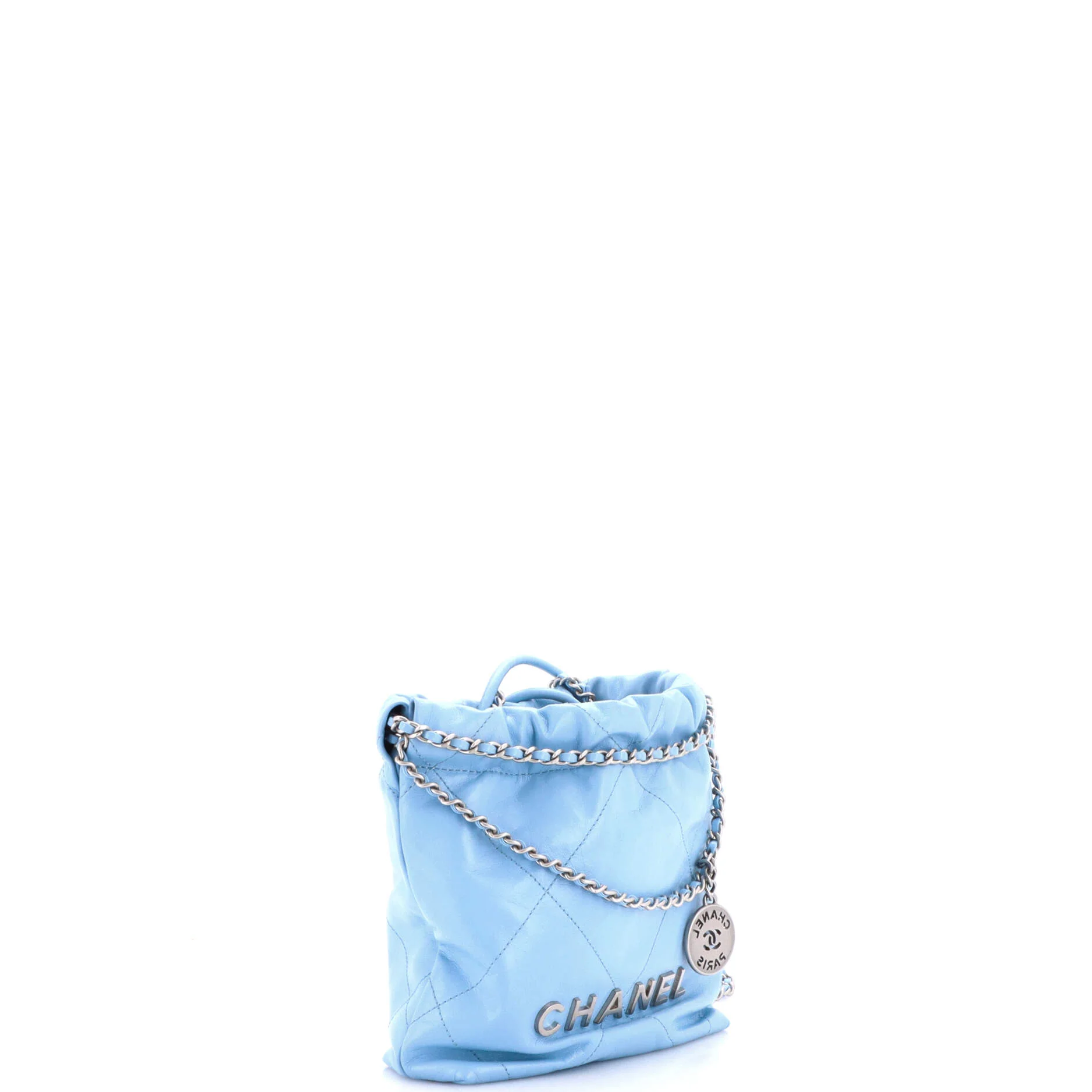 22 Chain Hobo Quilted Calfskin Mini - Image 2