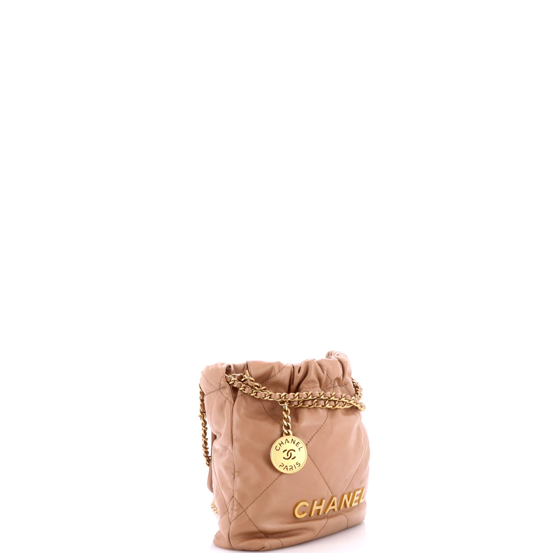 22 Chain Hobo Quilted Calfskin Mini - Image 2