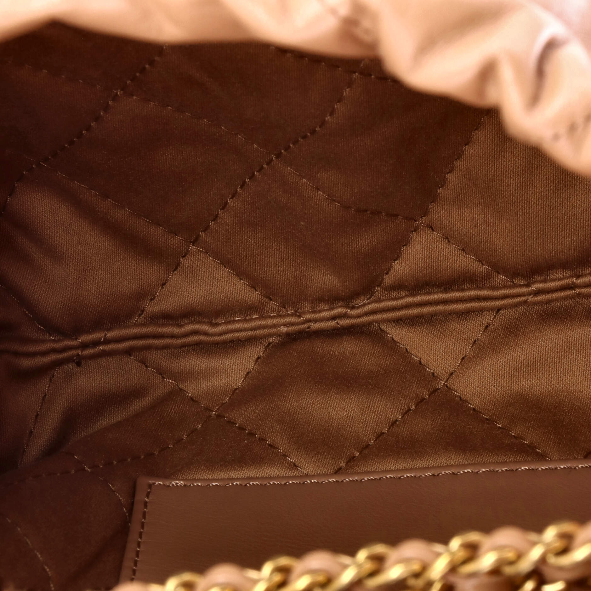 22 Chain Hobo Quilted Calfskin Mini - Image 5