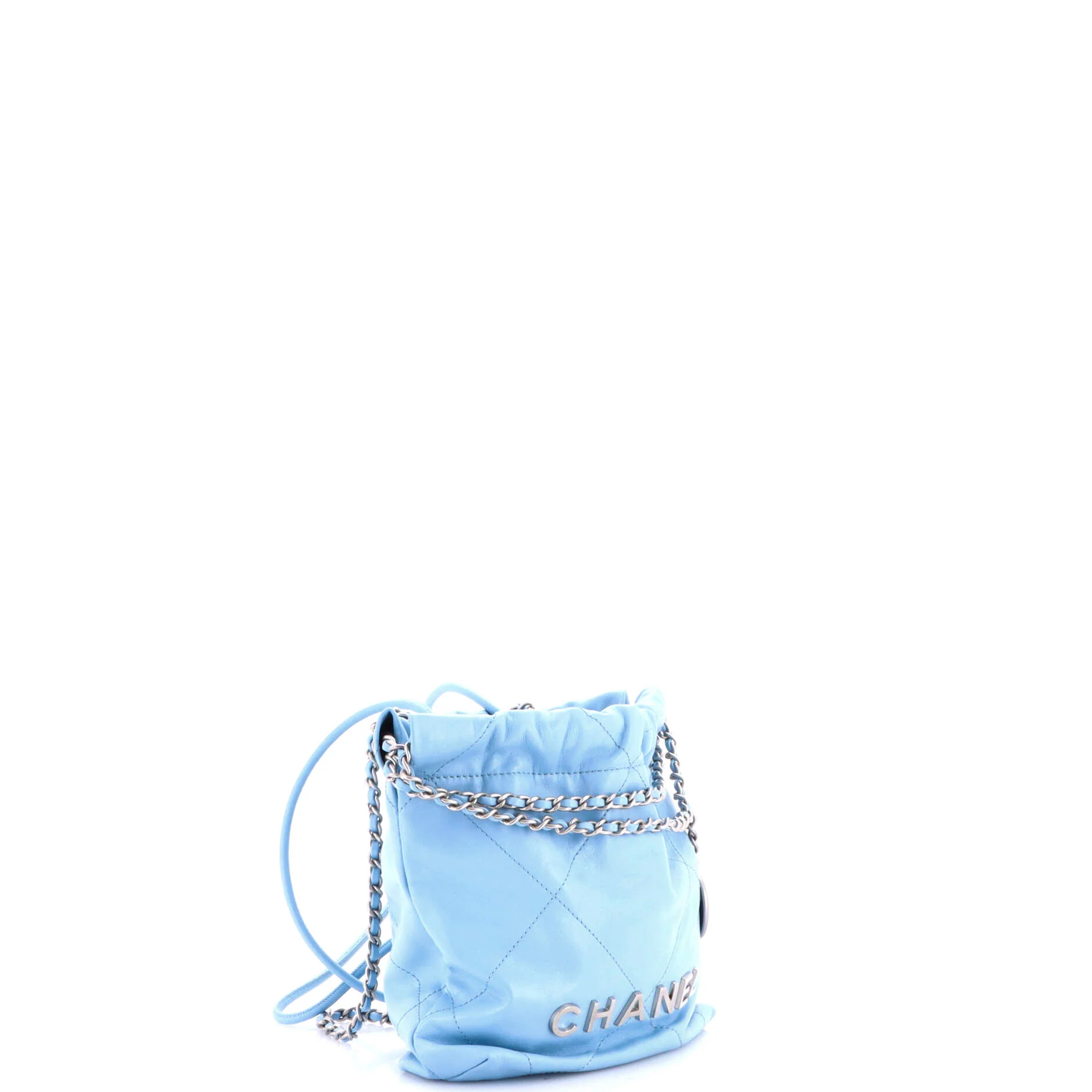22 Chain Hobo Quilted Calfskin Mini - Image 2