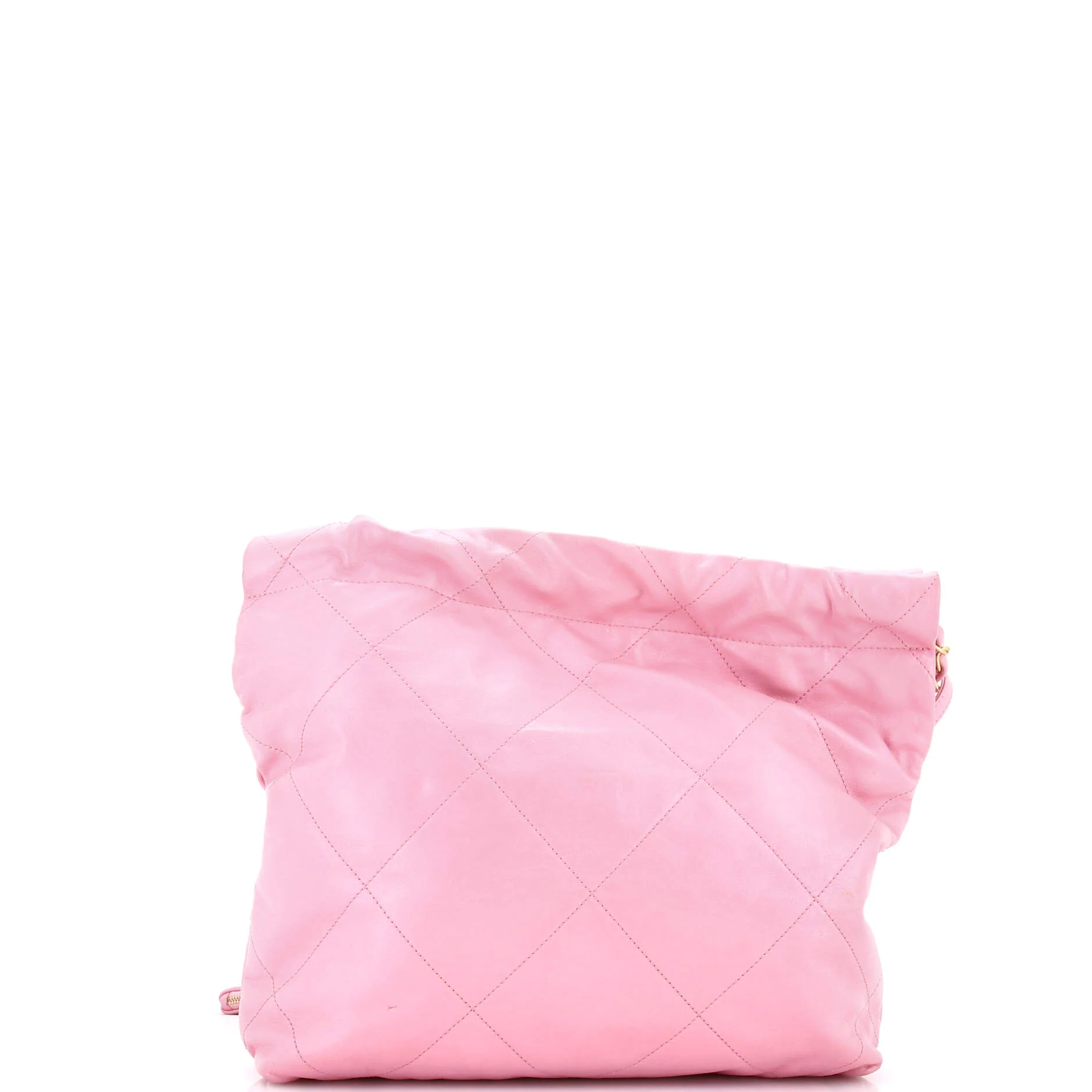 22 Chain Hobo Quilted Calfskin Small - Image 4