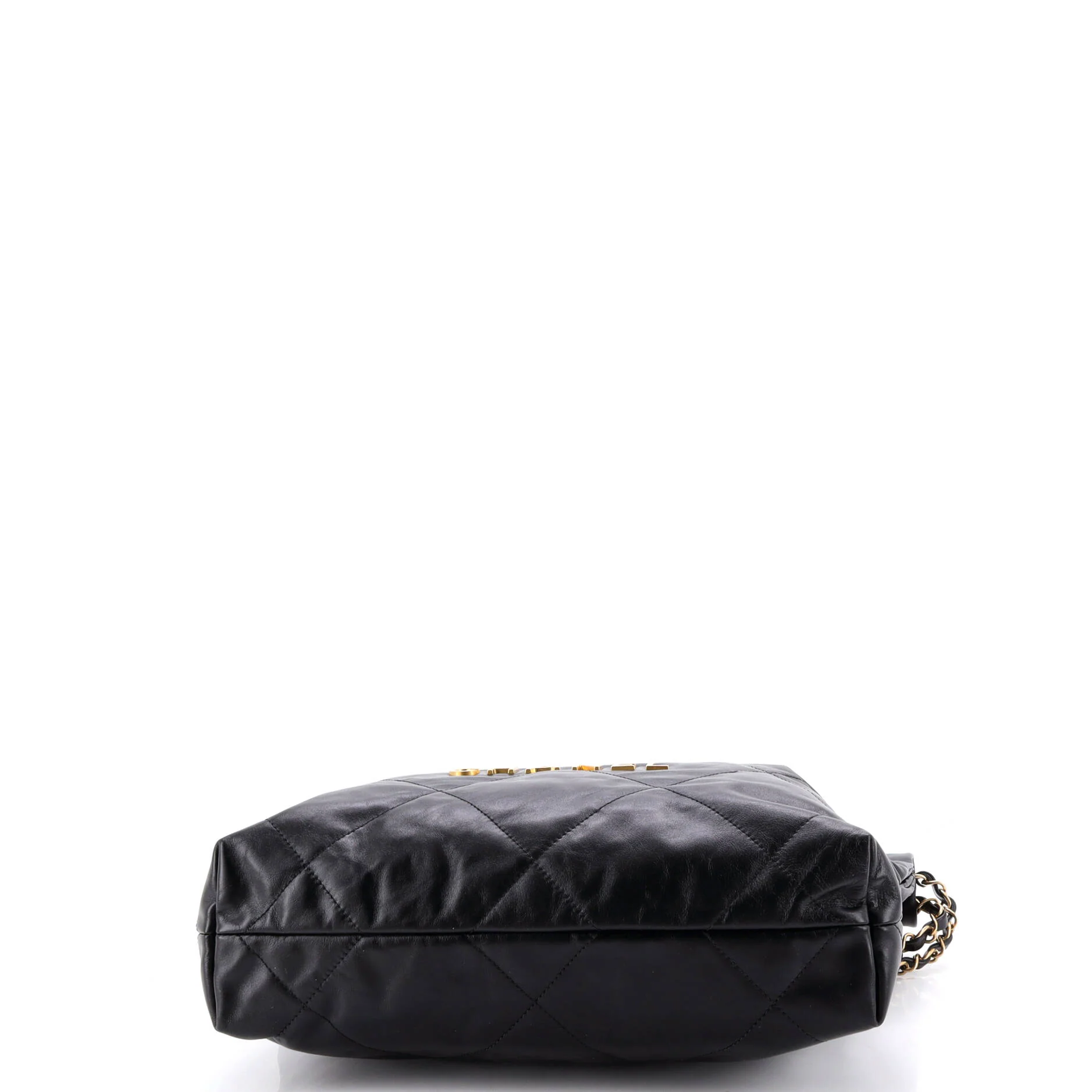 22 Chain Hobo Quilted Calfskin Small - Image 5