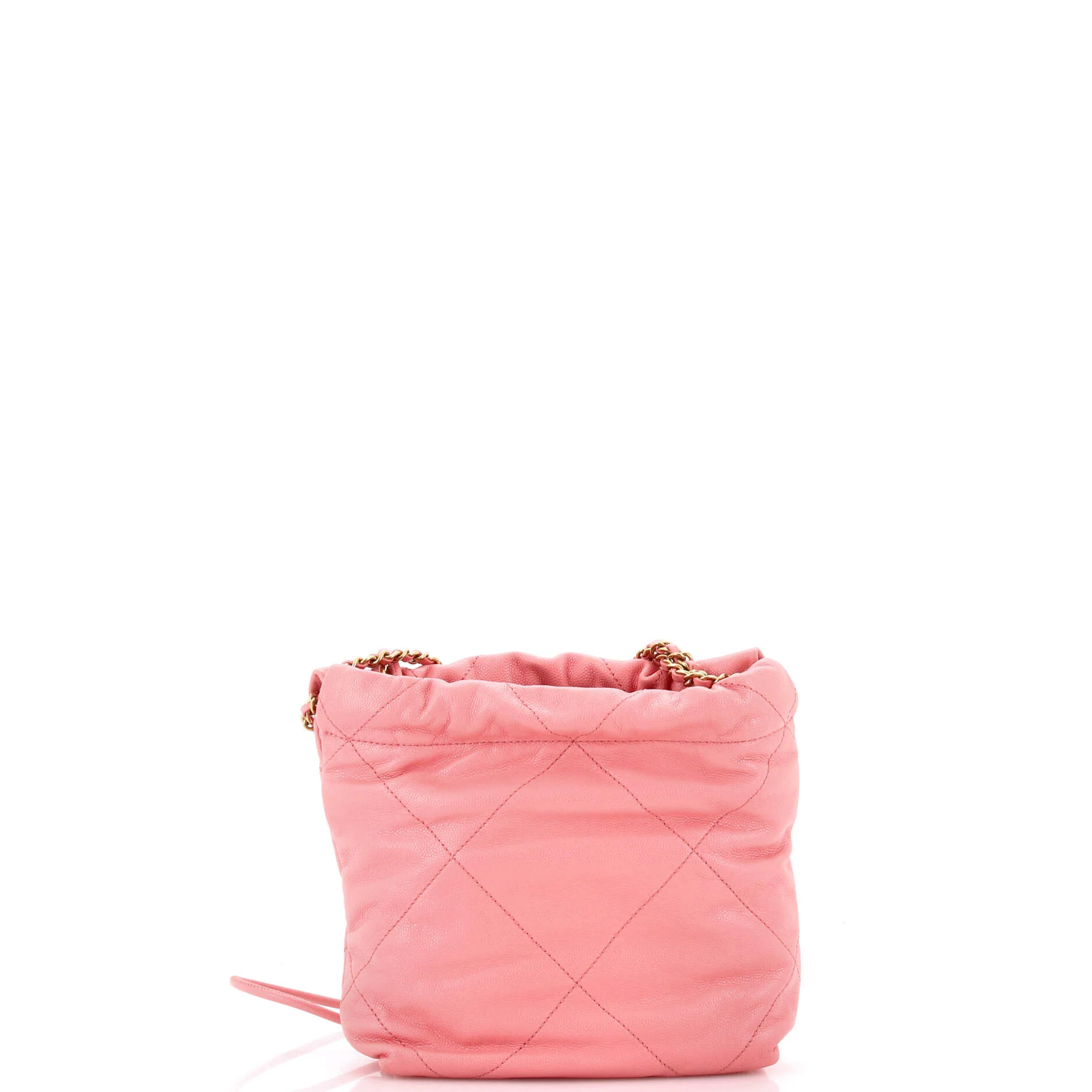 22 Chain Hobo Quilted Caviar Mini - Image 3
