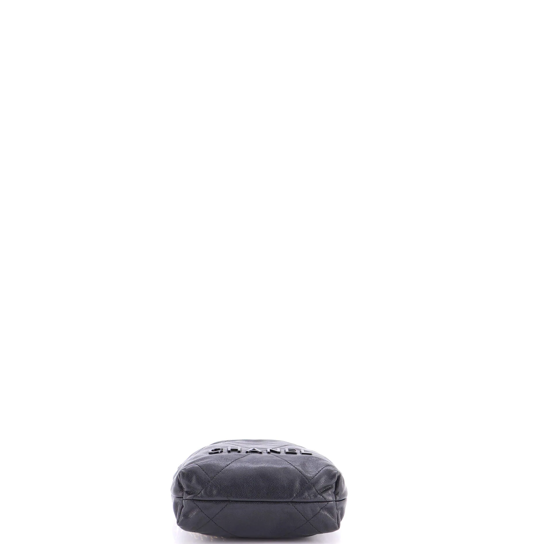 22 Chain Hobo Quilted Caviar Mini - Image 4