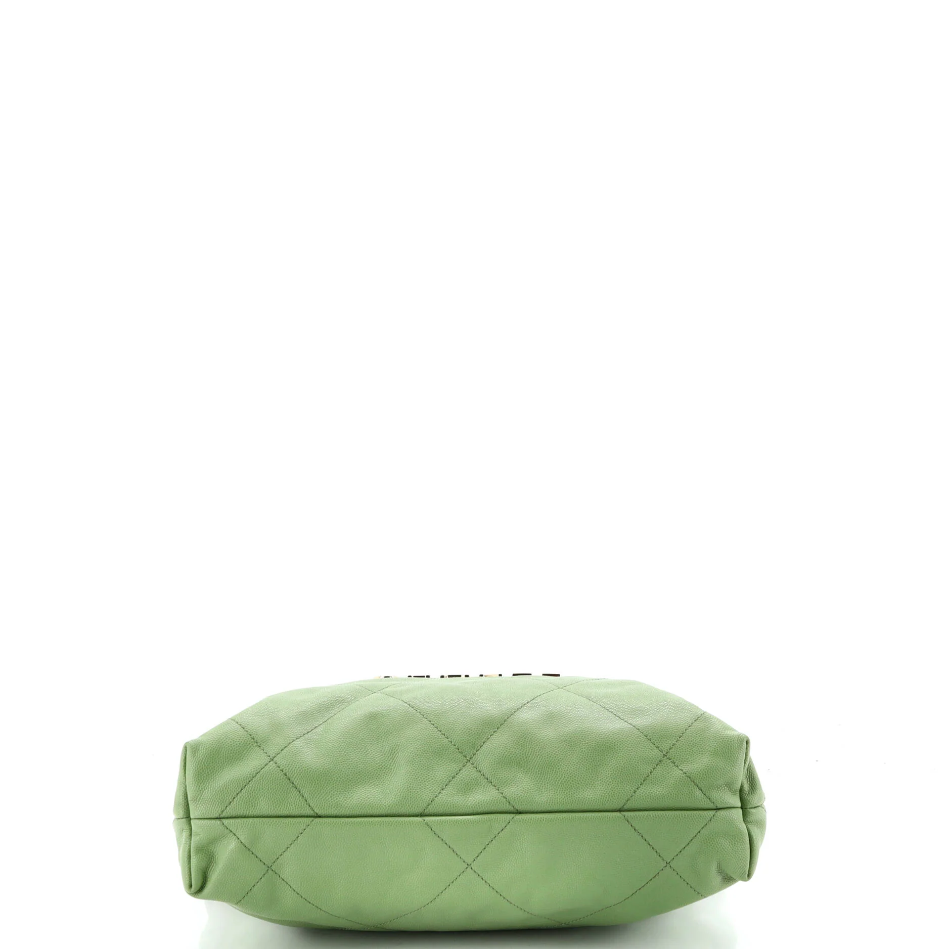 22 Chain Hobo Quilted Caviar Small - Image 5