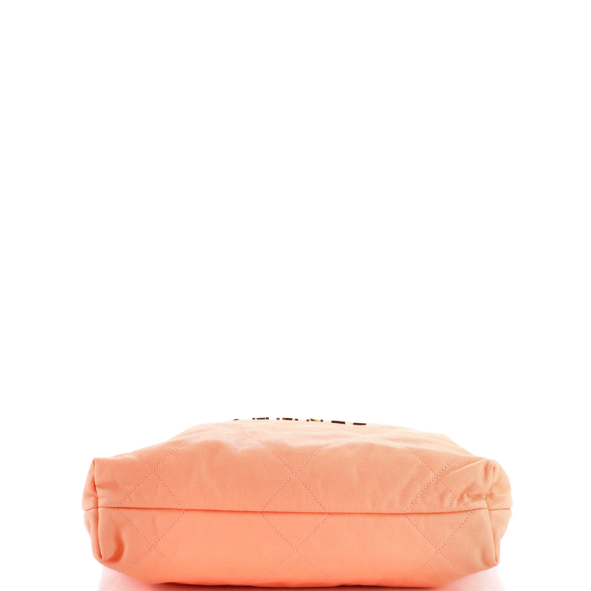 22 Chain Hobo Quilted Caviar Small - Image 5