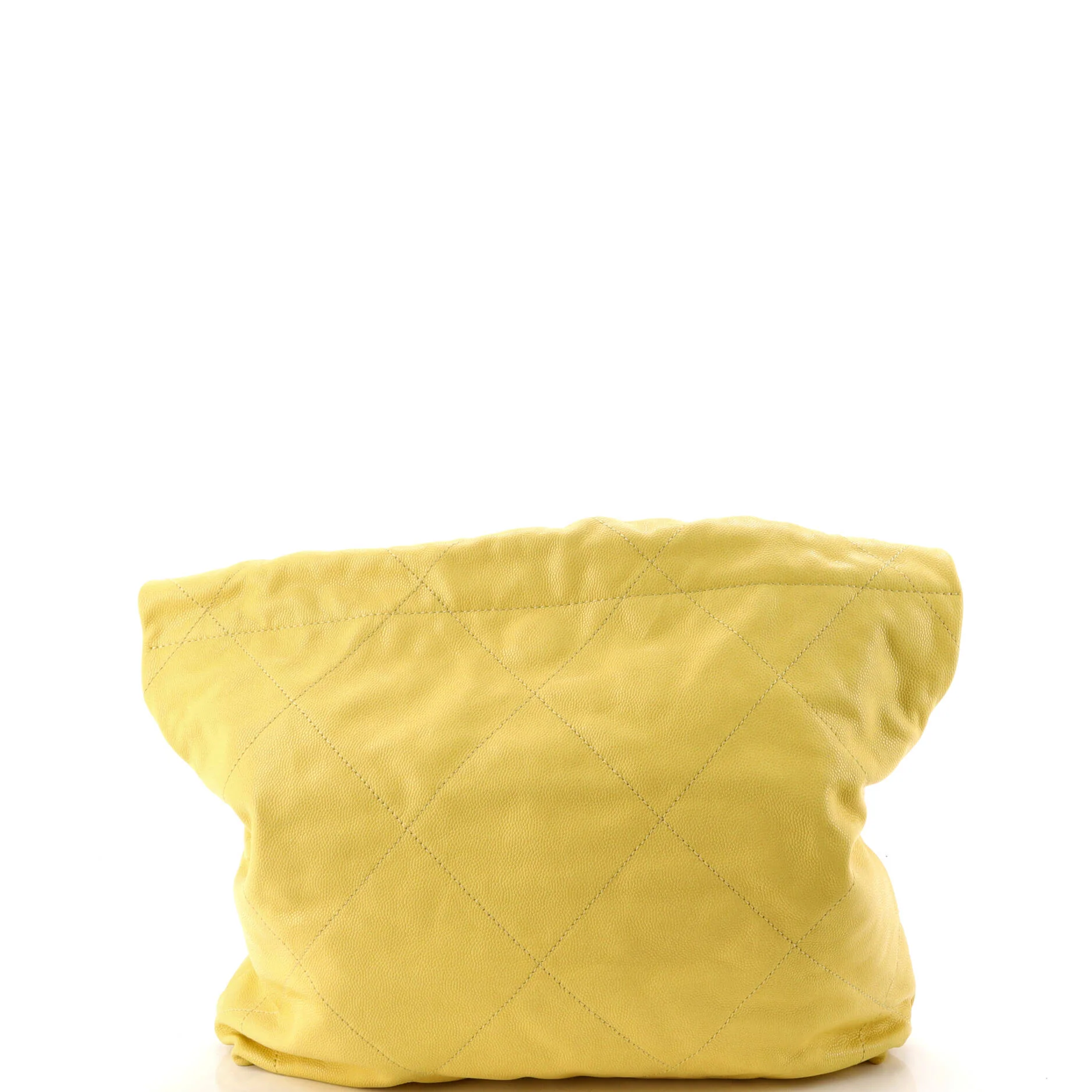 22 Chain Hobo Quilted Caviar Small - Image 4