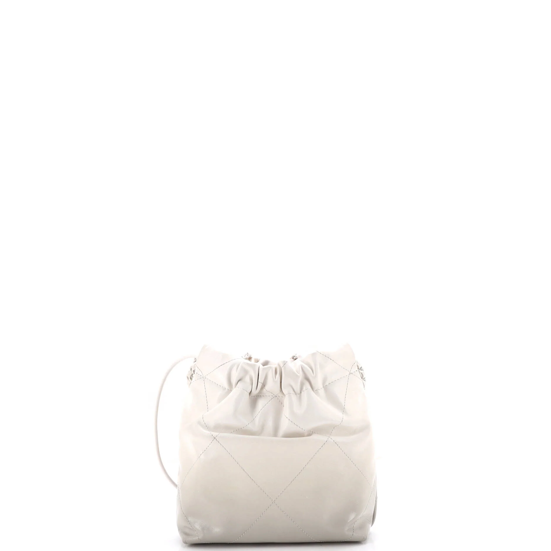 22 Chain Hobo Quilted Metallic Degrade Calfskin Mini - Image 3