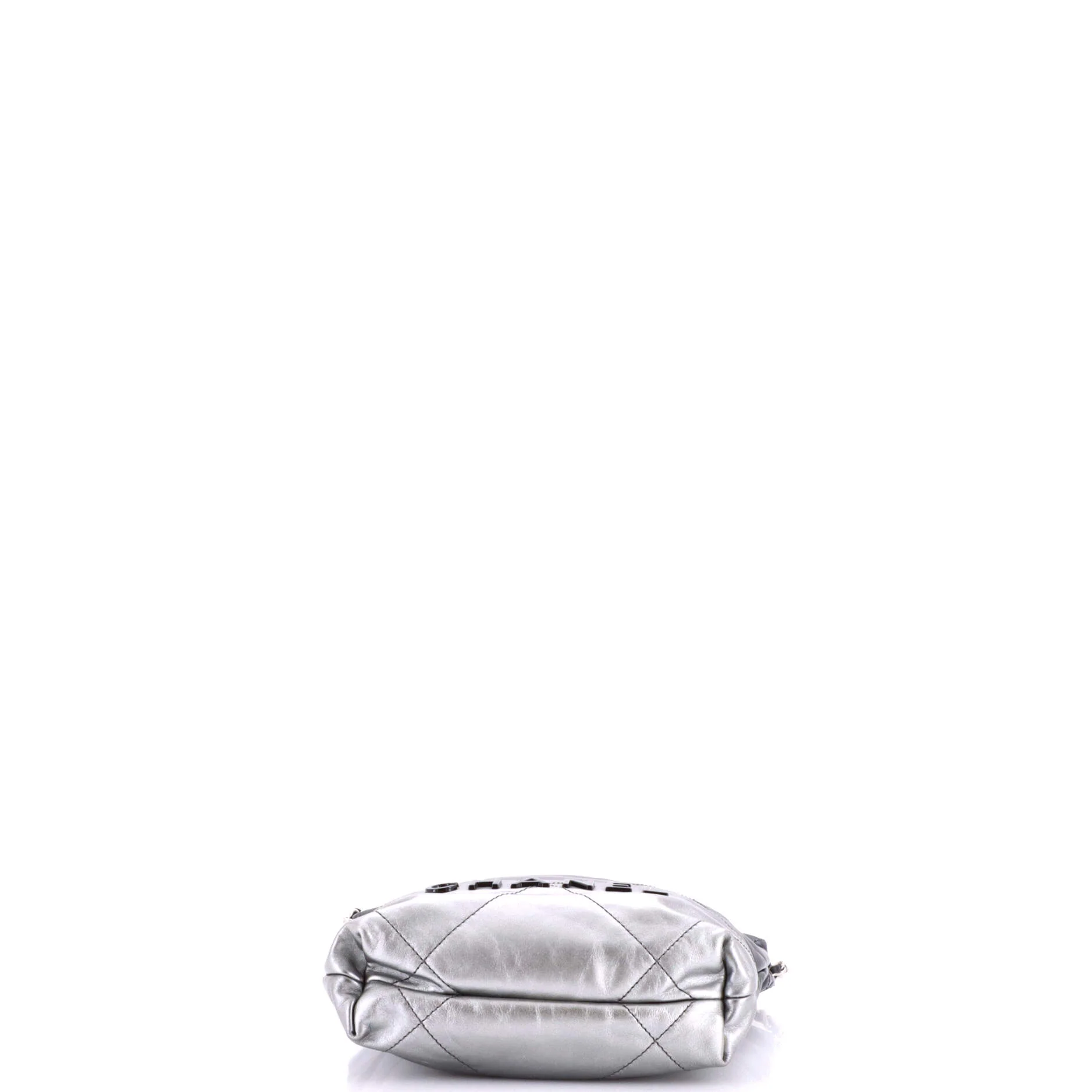 22 Chain Hobo Quilted Metallic Degrade Calfskin Mini - Image 4