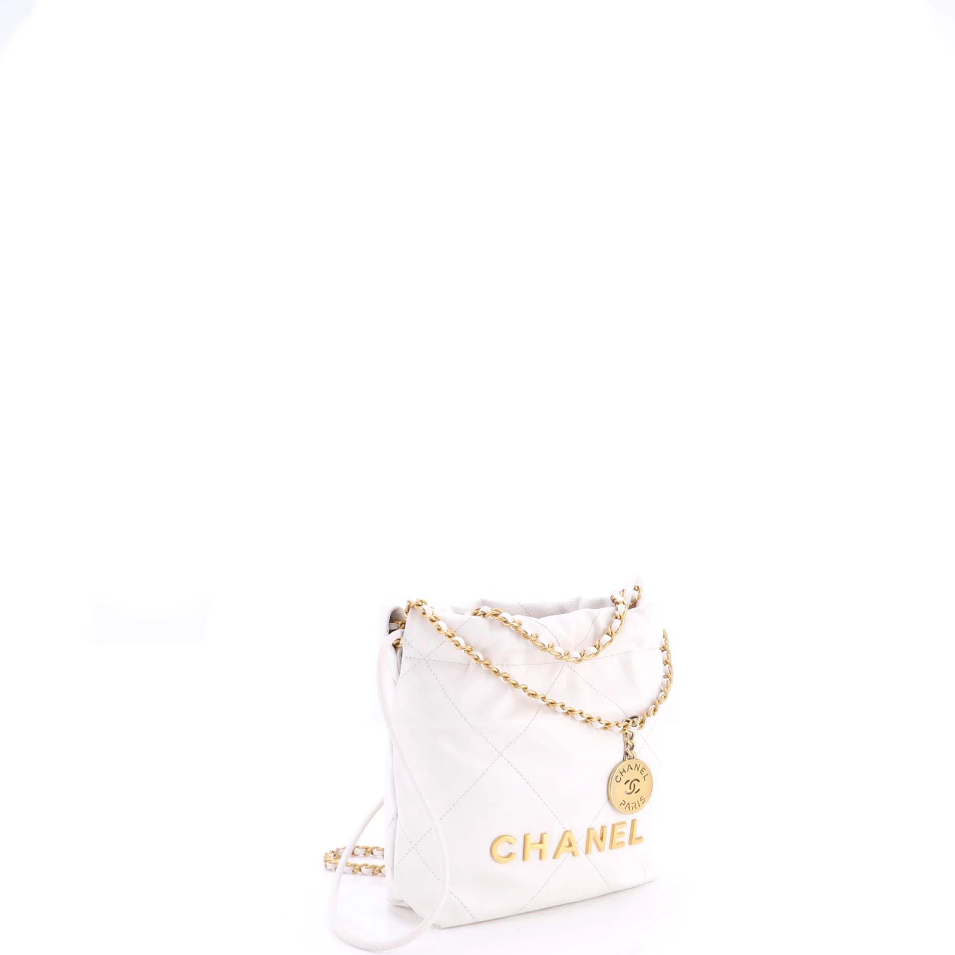 22 Chain Hobo Quilted Calfskin Mini - Image 2