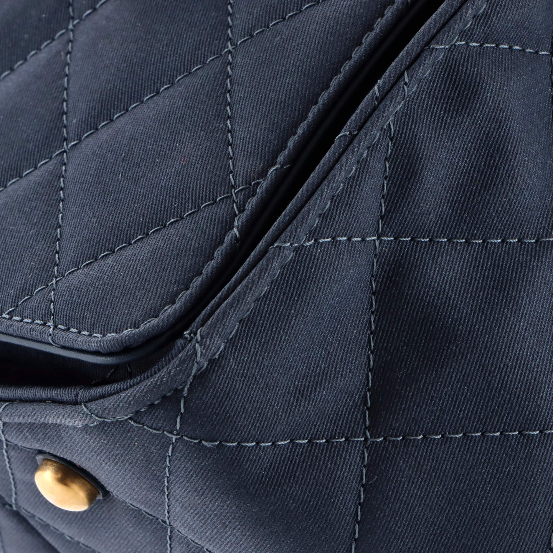 25 Hobo Bag Quilted Canvas Medium - Image 7