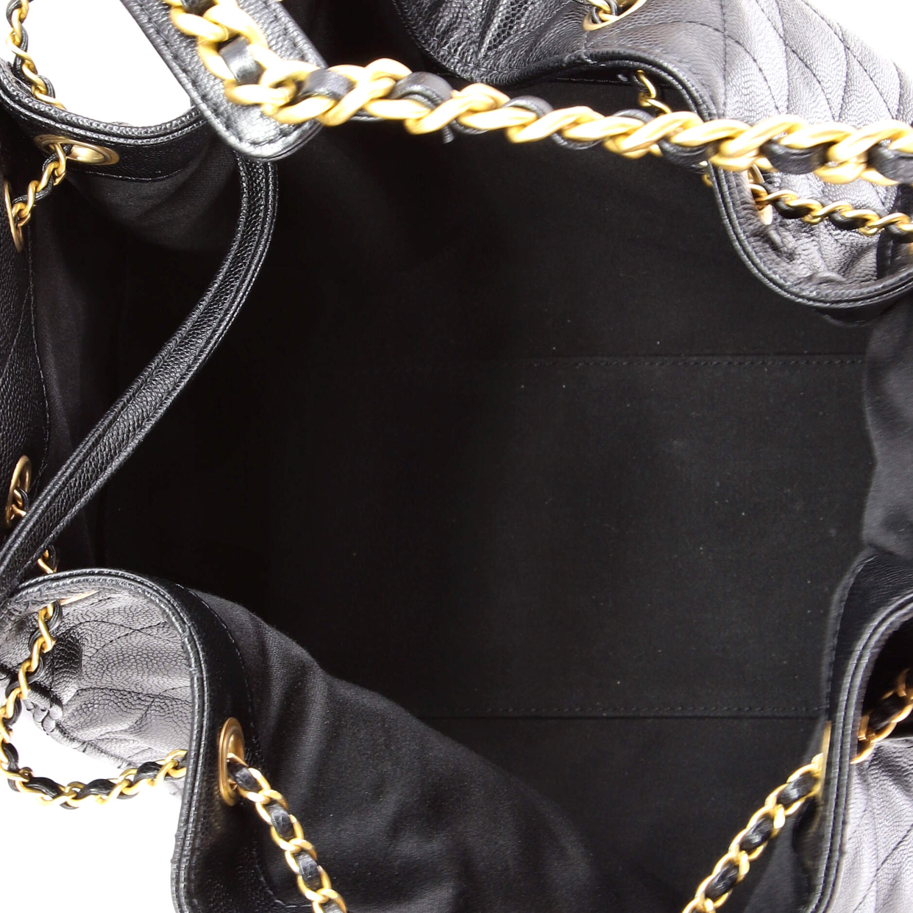 25 Hobo Bag Quilted Caviar Medium - Image 6