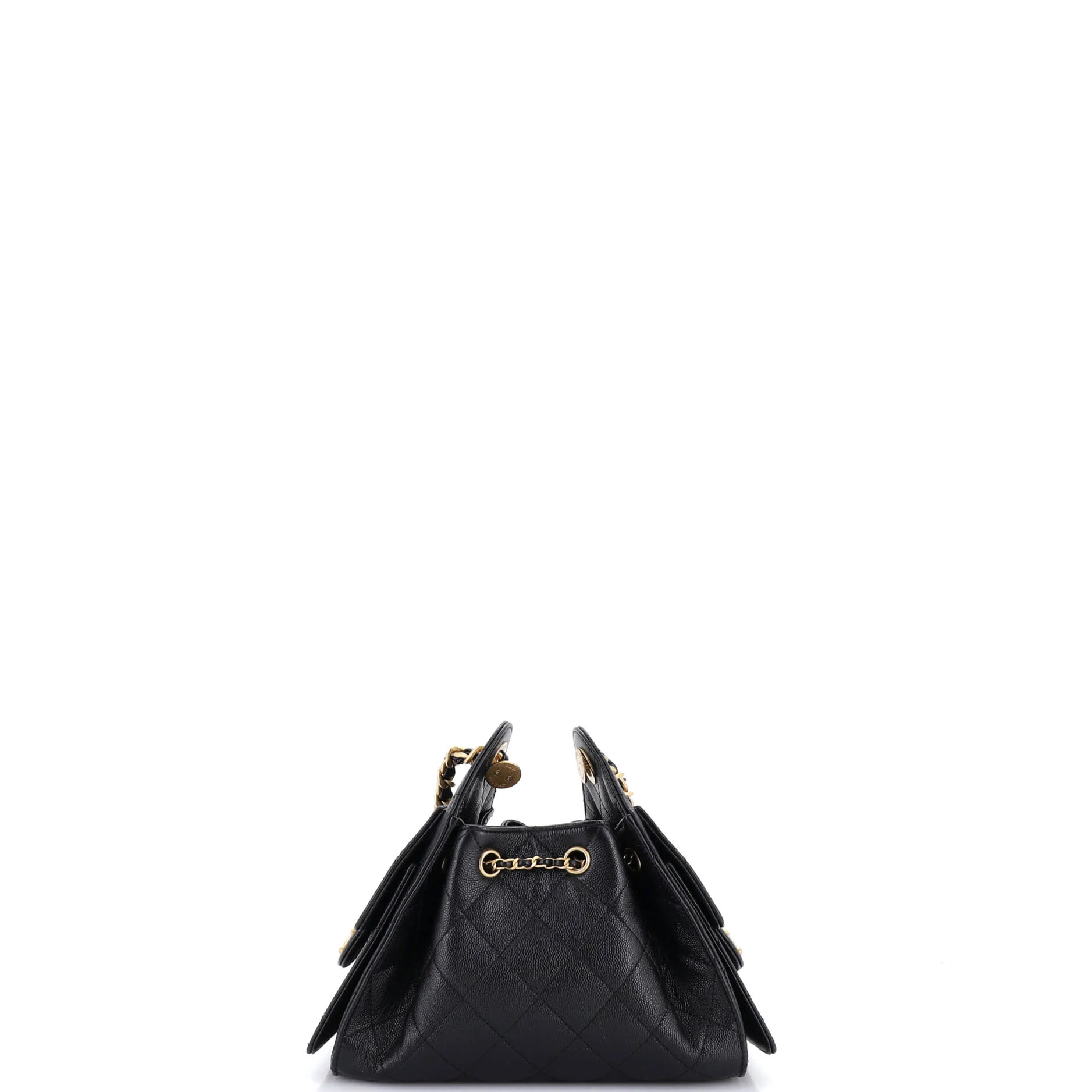 25 Hobo Bag Quilted Caviar Mini - Image 3