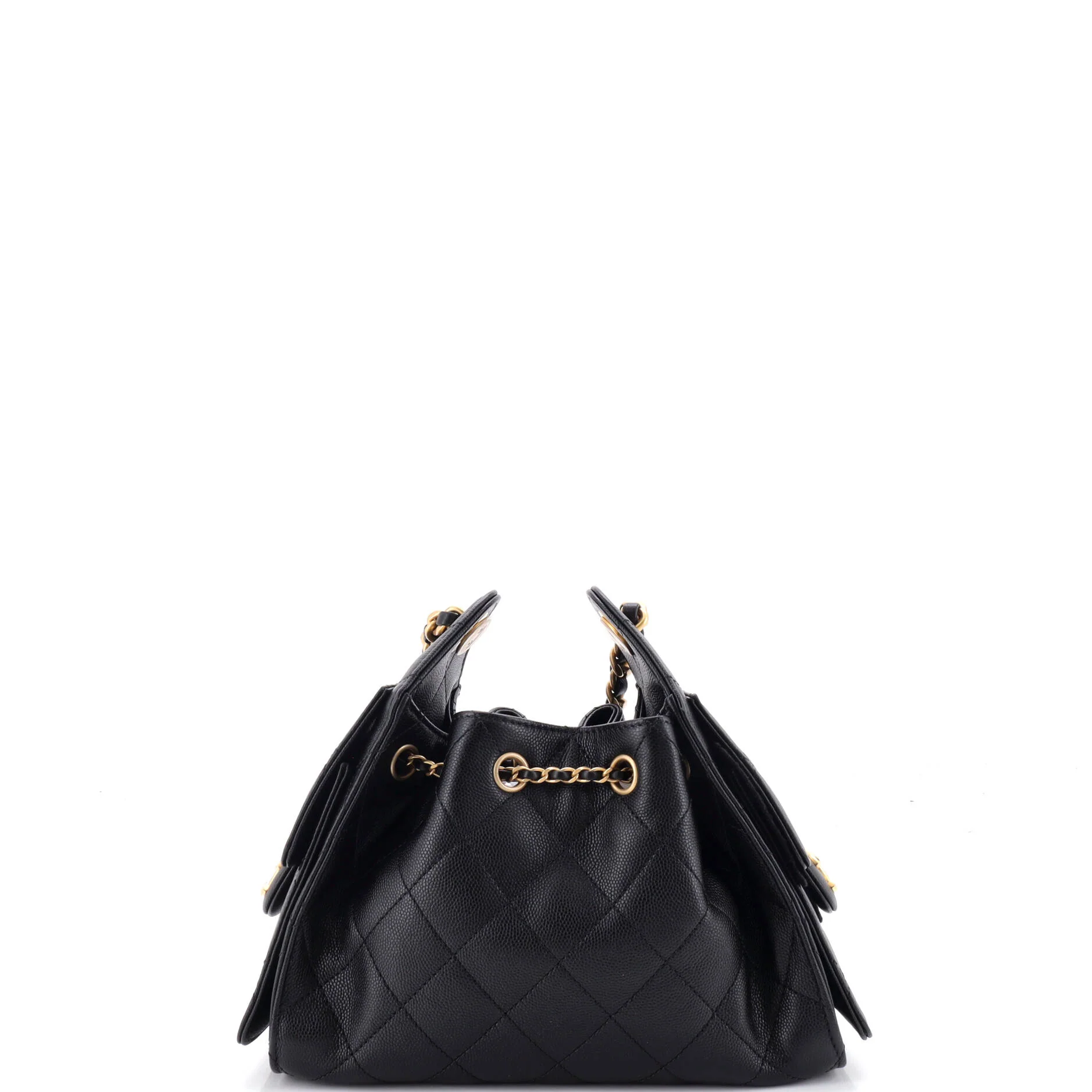 25 Hobo Bag Quilted Caviar Mini - Image 3