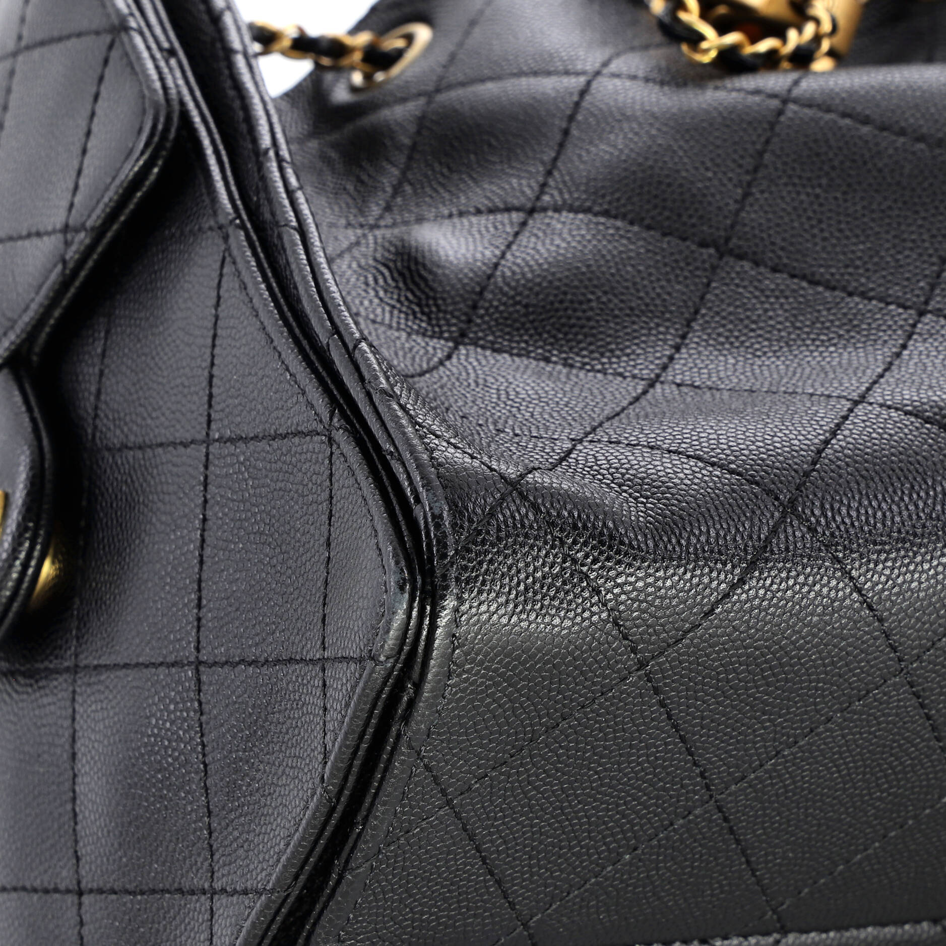 25 Hobo Bag Quilted Caviar Small - Image 7