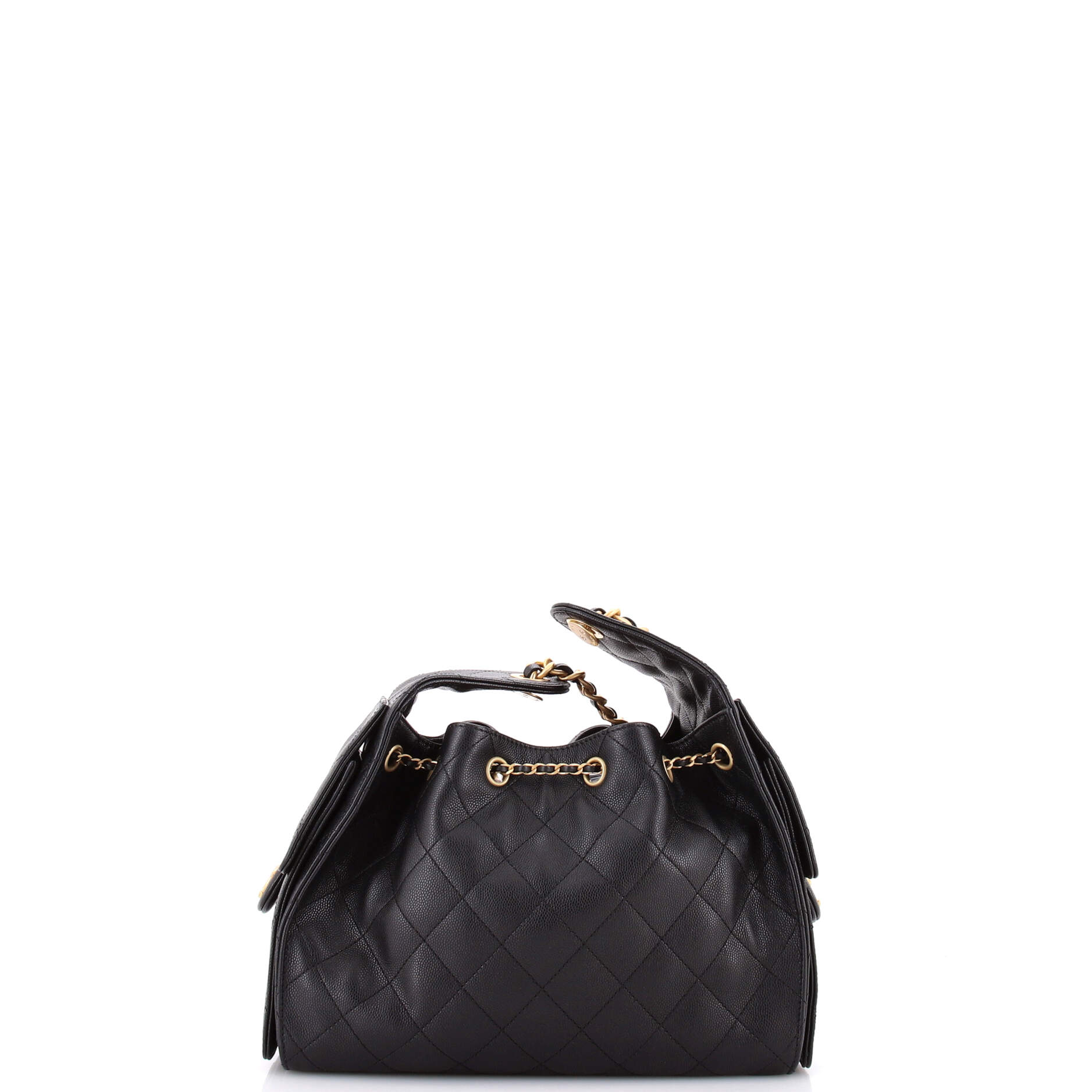 25 Hobo Bag Quilted Caviar Small - Image 3