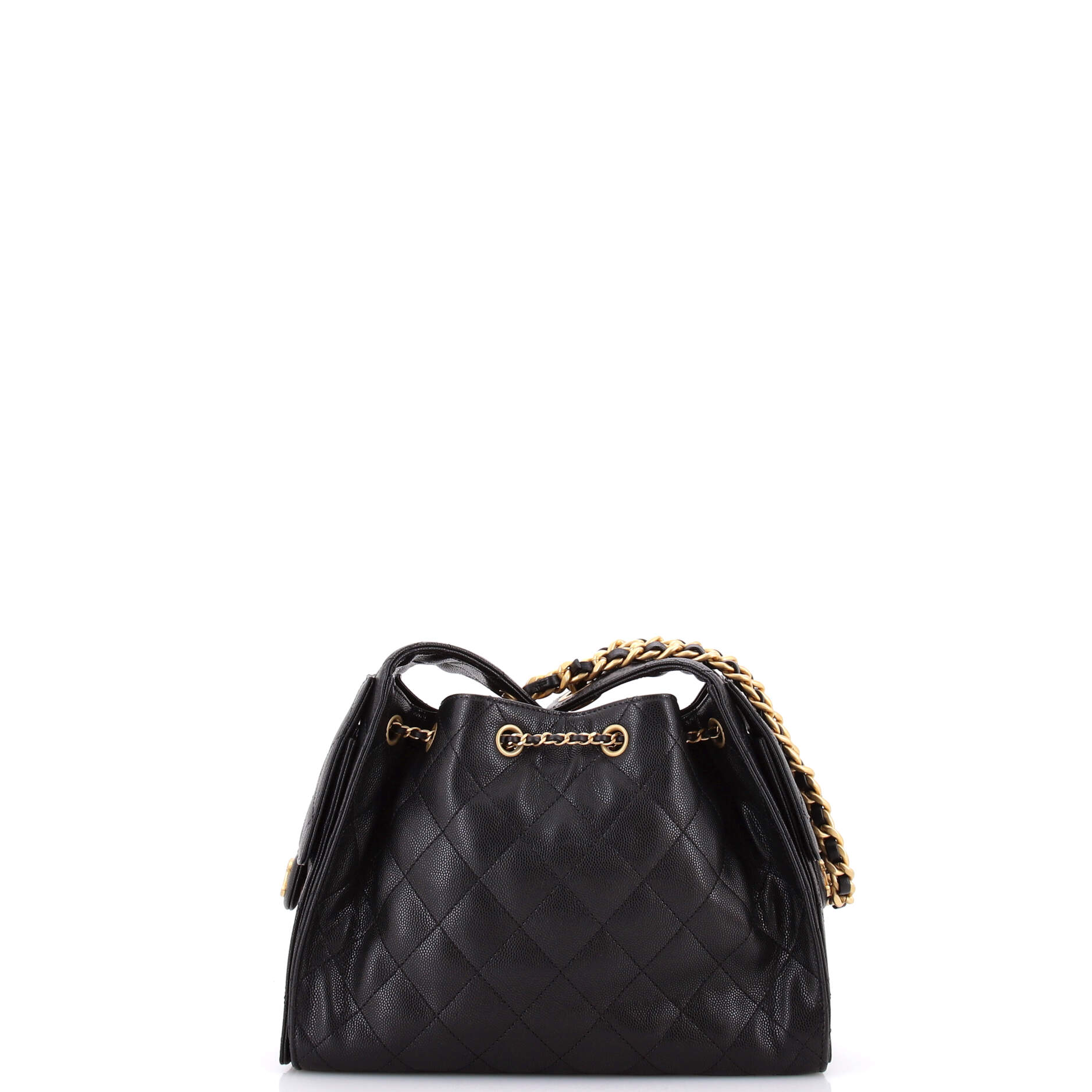 25 Hobo Bag Quilted Caviar Small - Image 3