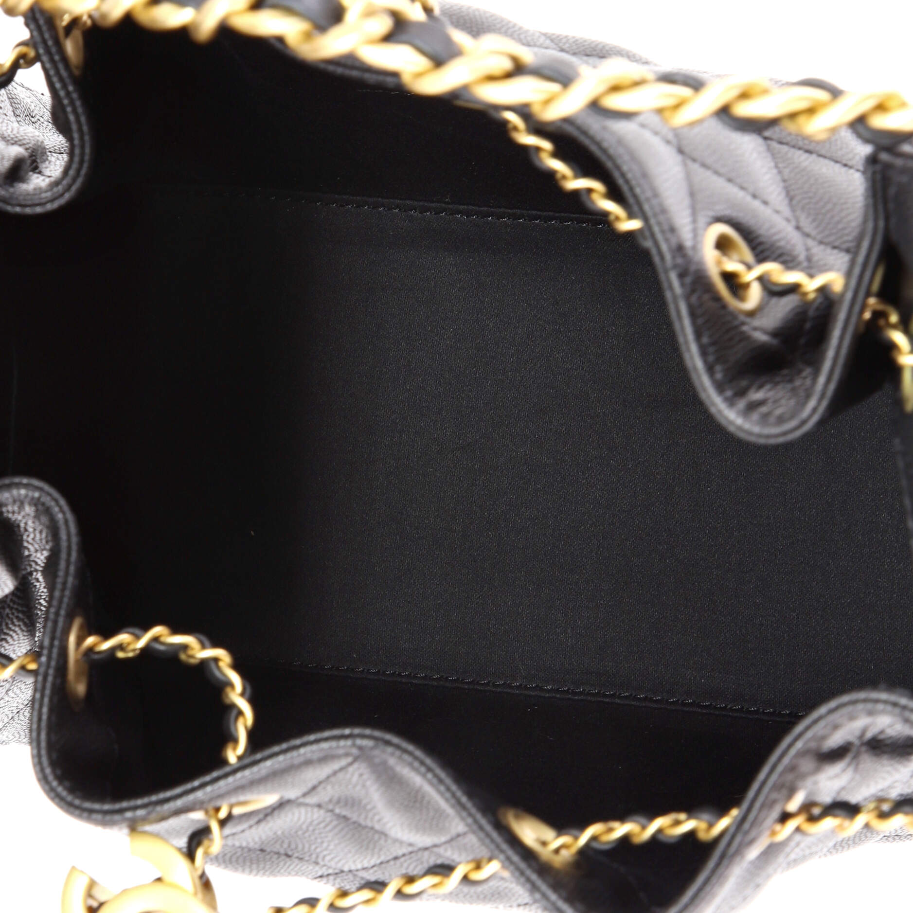 25 Hobo Bag Quilted Caviar Small - Image 5