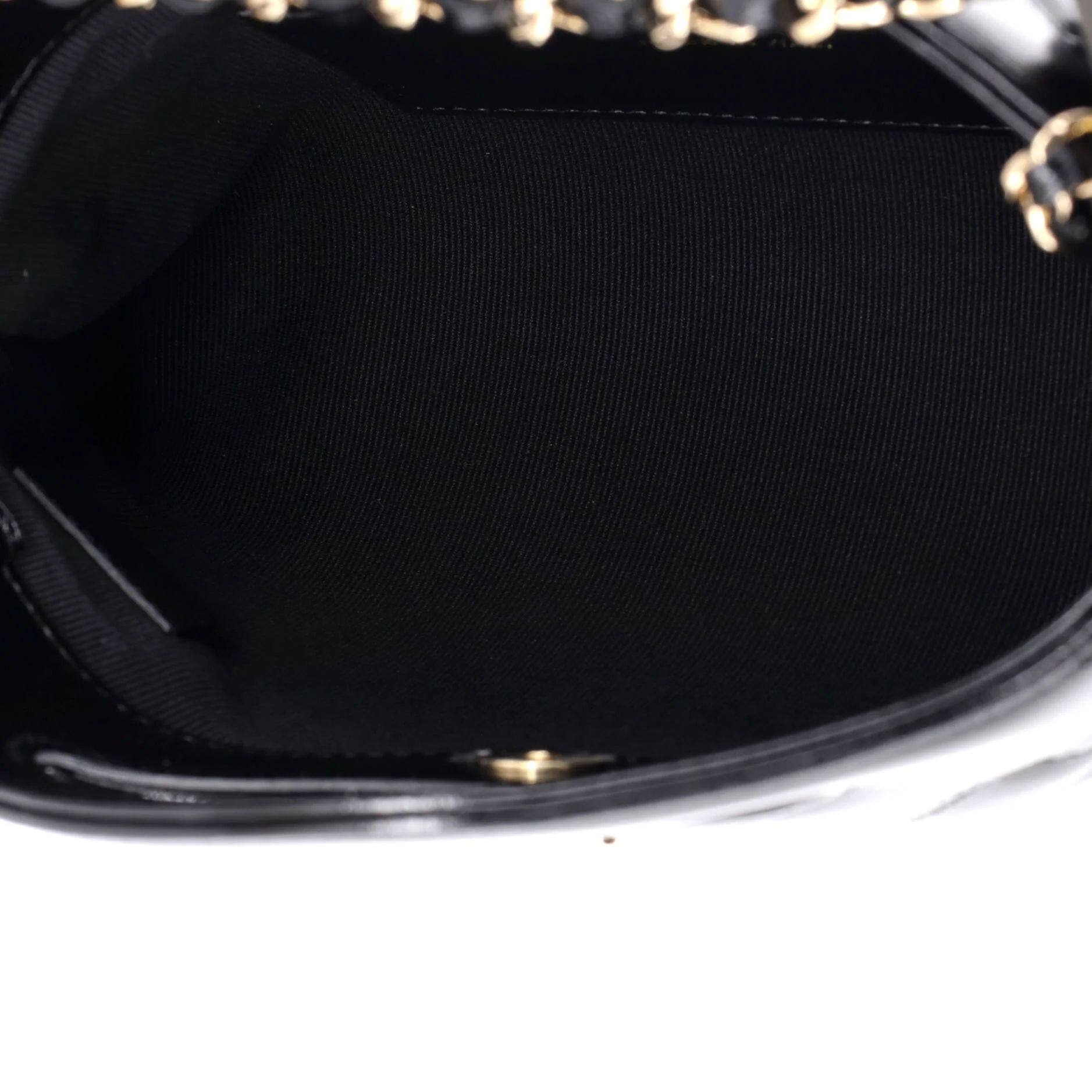 31 Shopping Bag Clutch with Chain Quilted Lambskin Small - Image 5