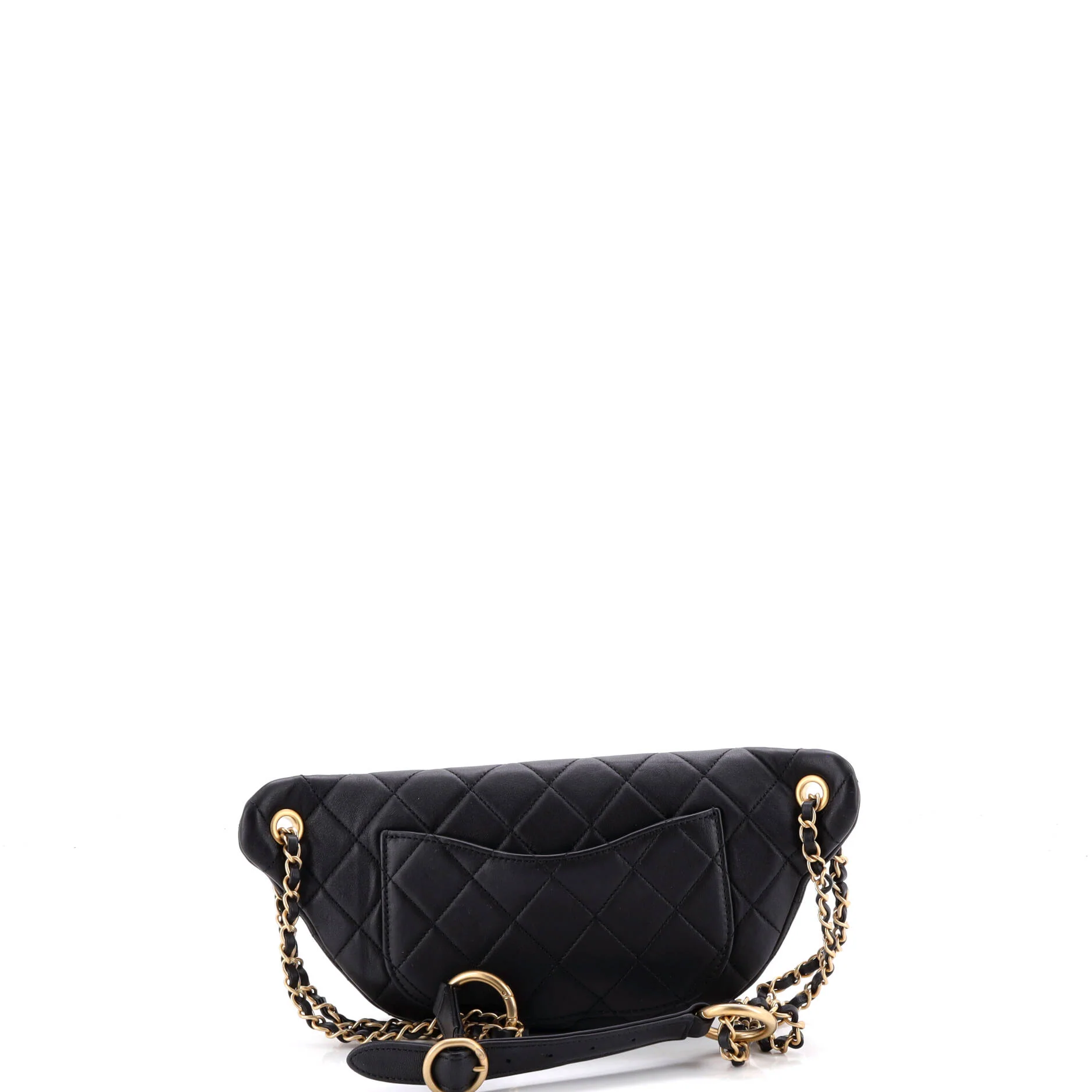 All About Chains Waist Bag Quilted Lambskin - Image 4