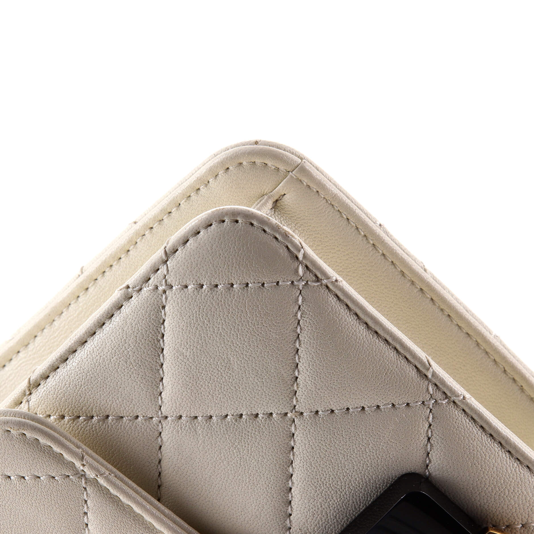 Beauty Lock Flap Bag Quilted Sheepskin Mini - Image 12