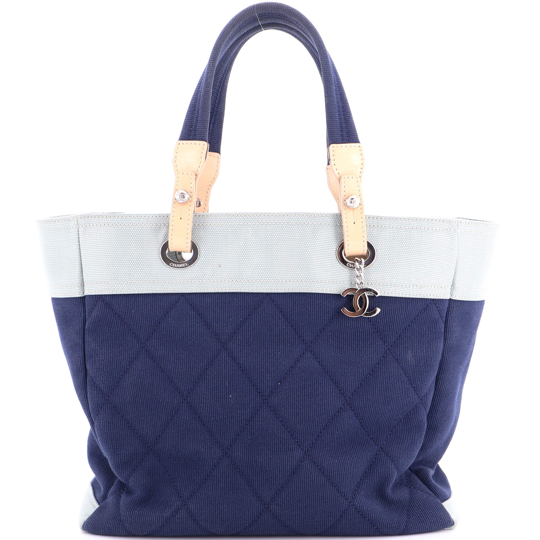 Biarritz Tote Quilted Canvas Large