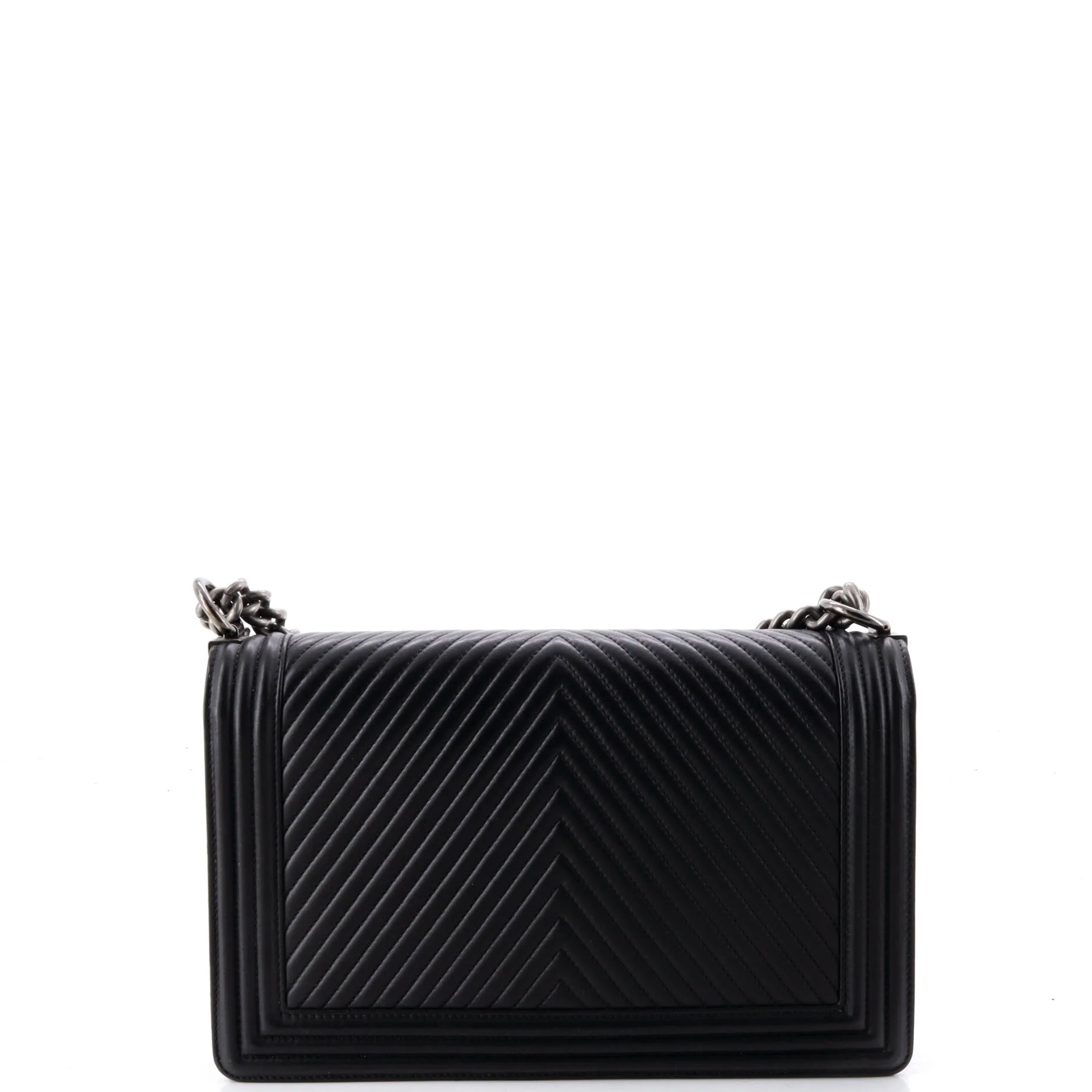 Boy Flap Bag Chevron Calfskin New Medium - Image 3